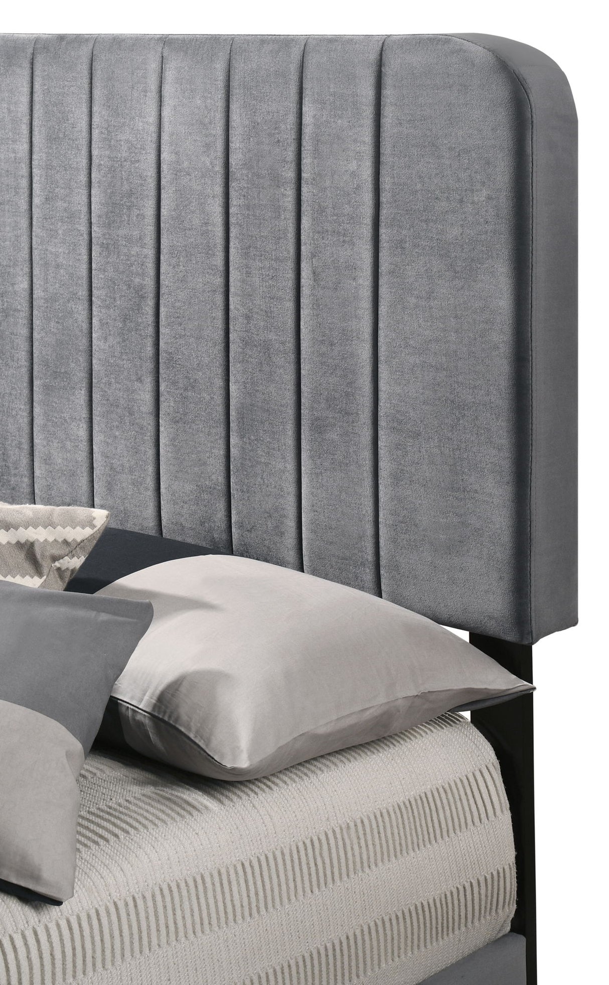 Channel Tufted Bed
