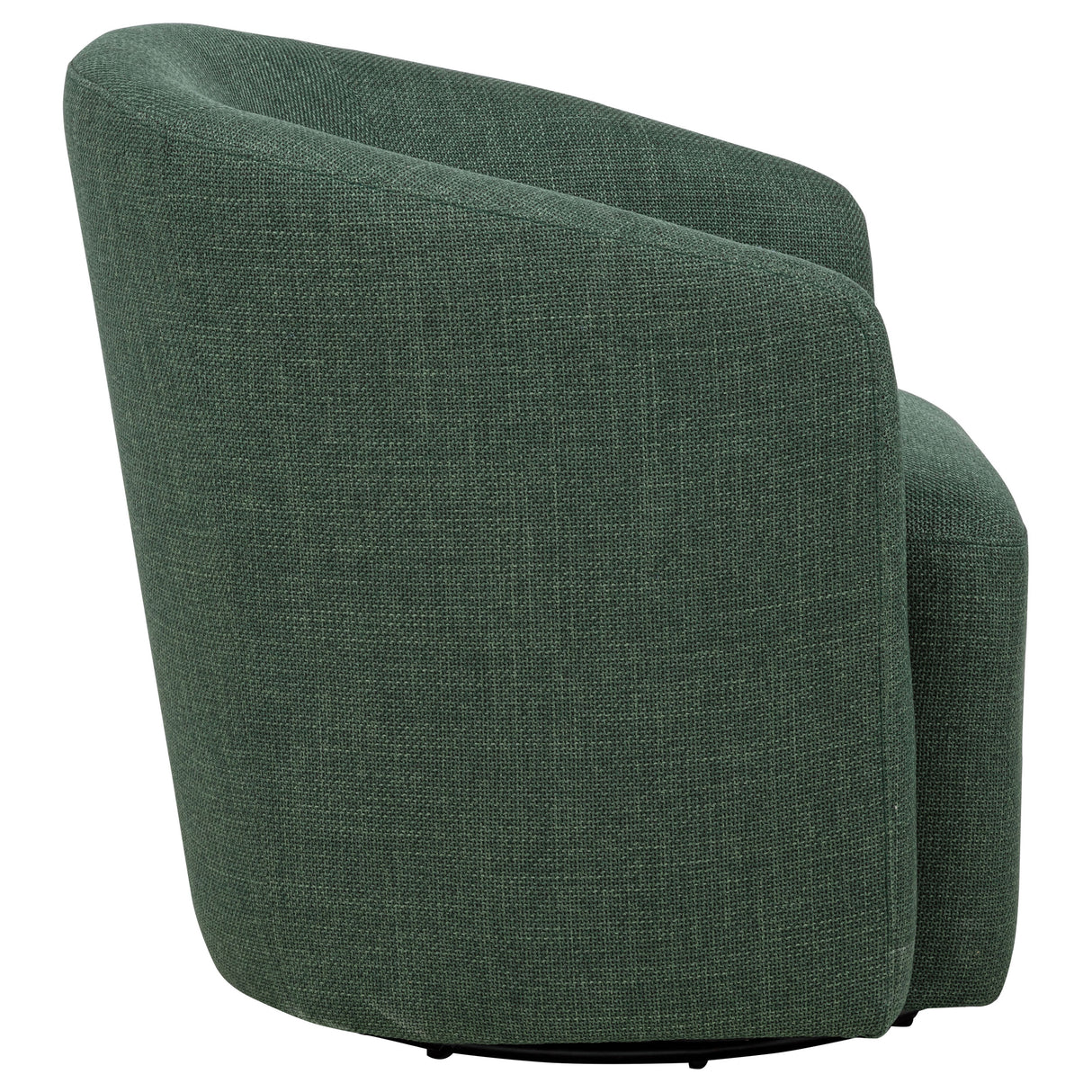 Mossbrook Fabric Upholstered Swivel Accent Chair - Green