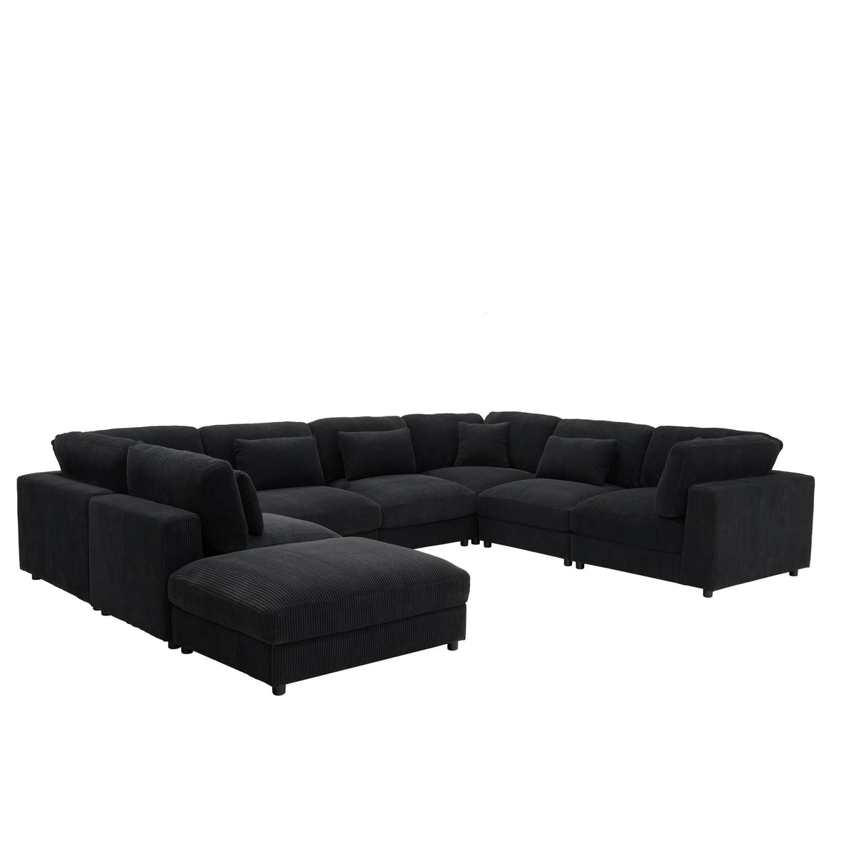 Upholstered Modular Sectional & Custom Configuration