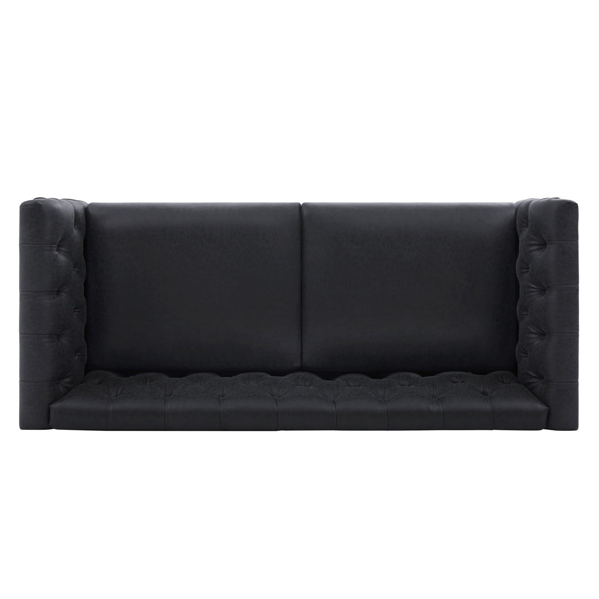 Chesterfield Sofa With Flared Arms For Living Room