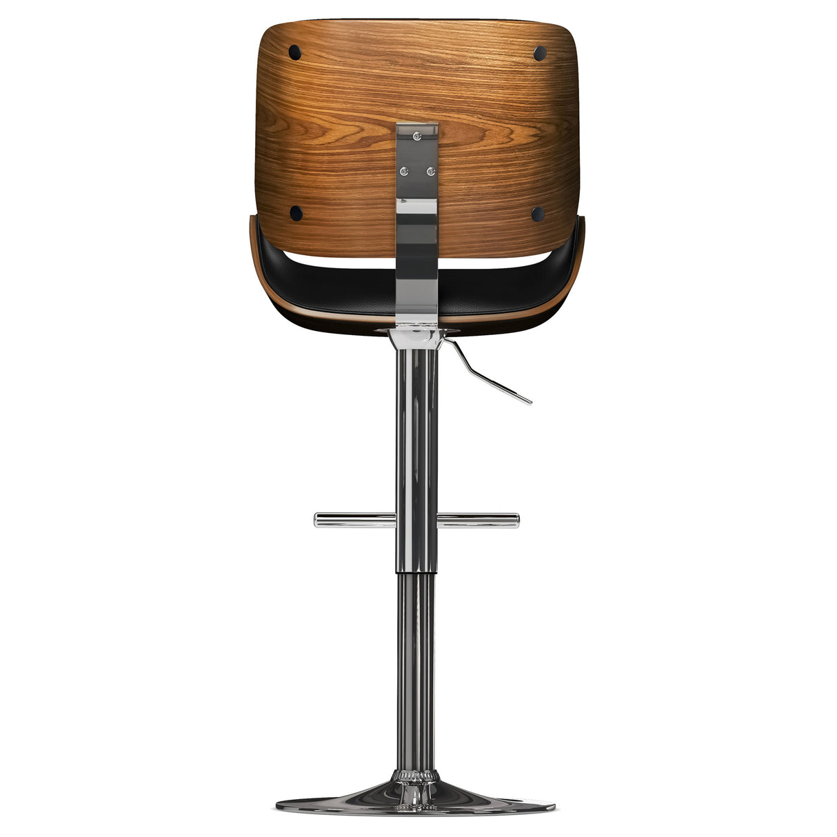 Dixie - Adjustable Swivel Bar Stool - Black
