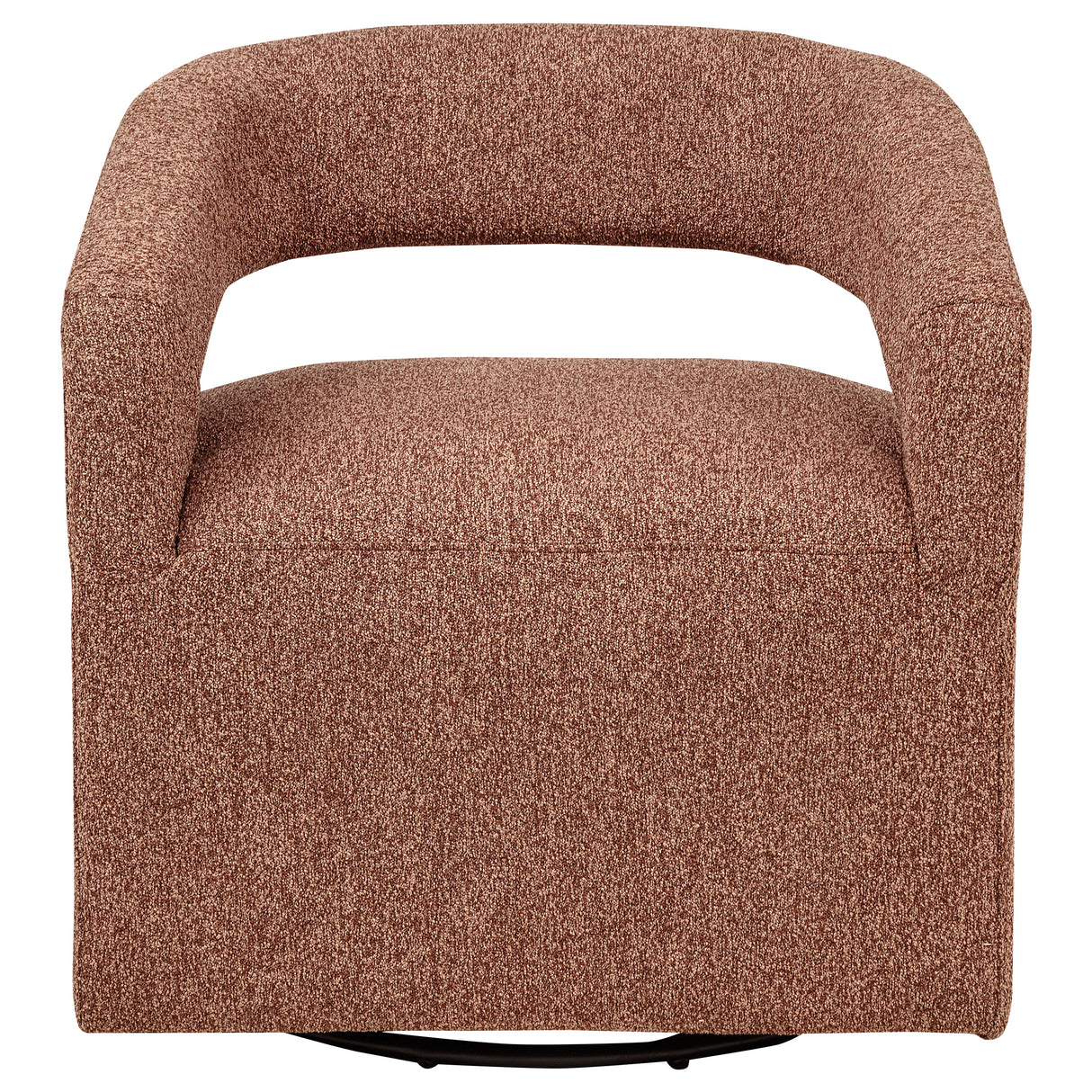 Westhill Berry Boucle Swivel Accent Chair