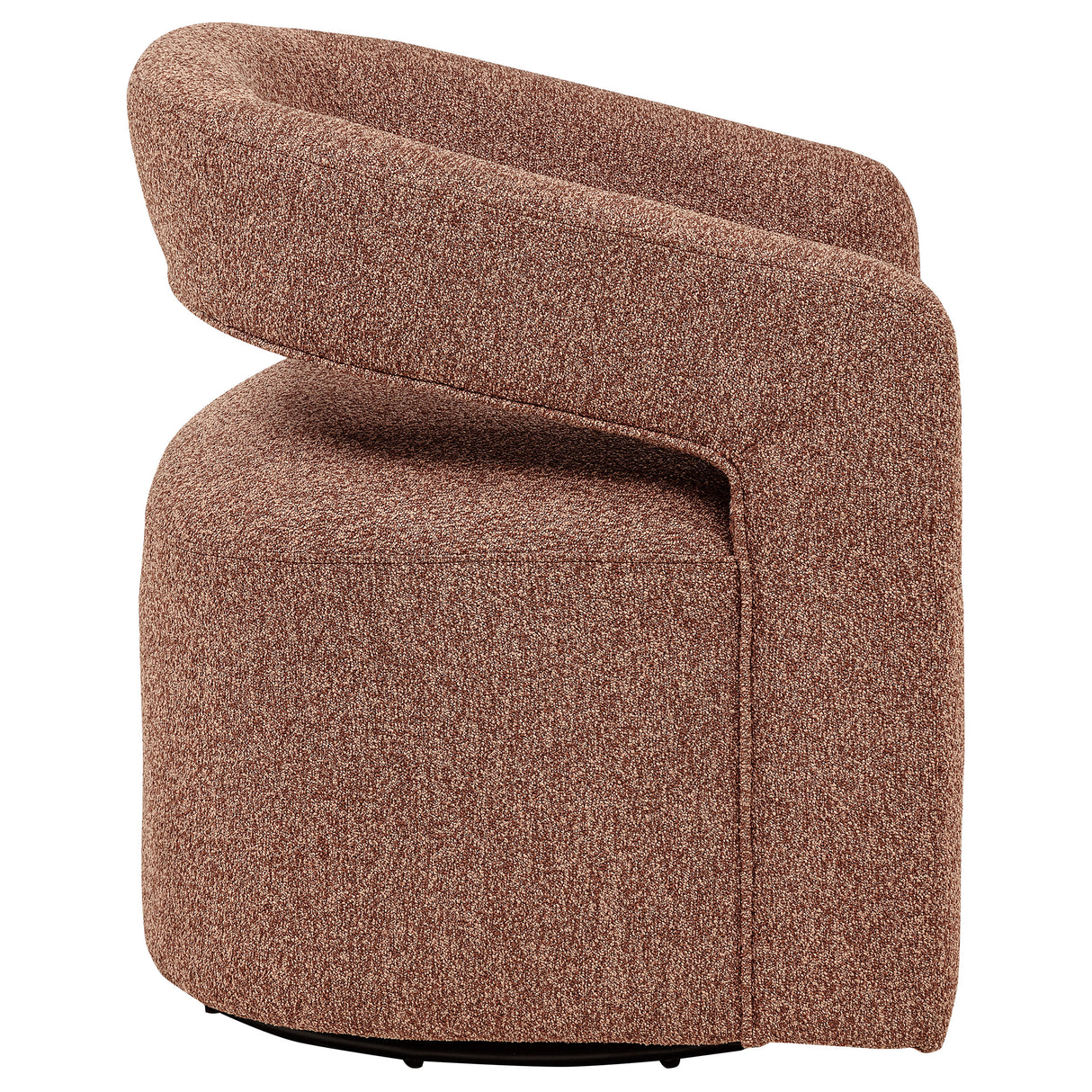 Westhill Berry Boucle Swivel Accent Chair