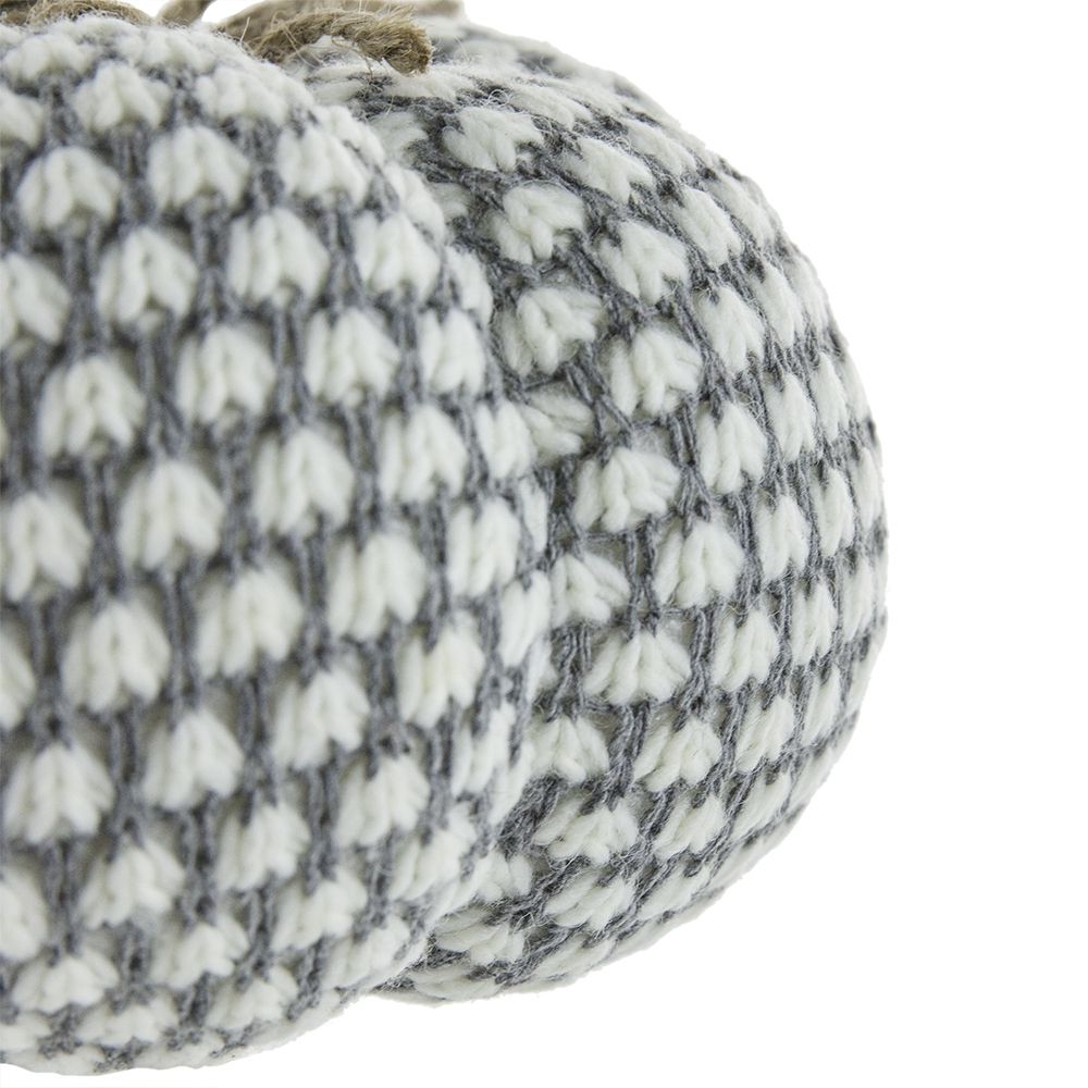 Knite Pumpkin Ornament Decor For Holiday Harvest Festival Fall Festival & Thanksgiving