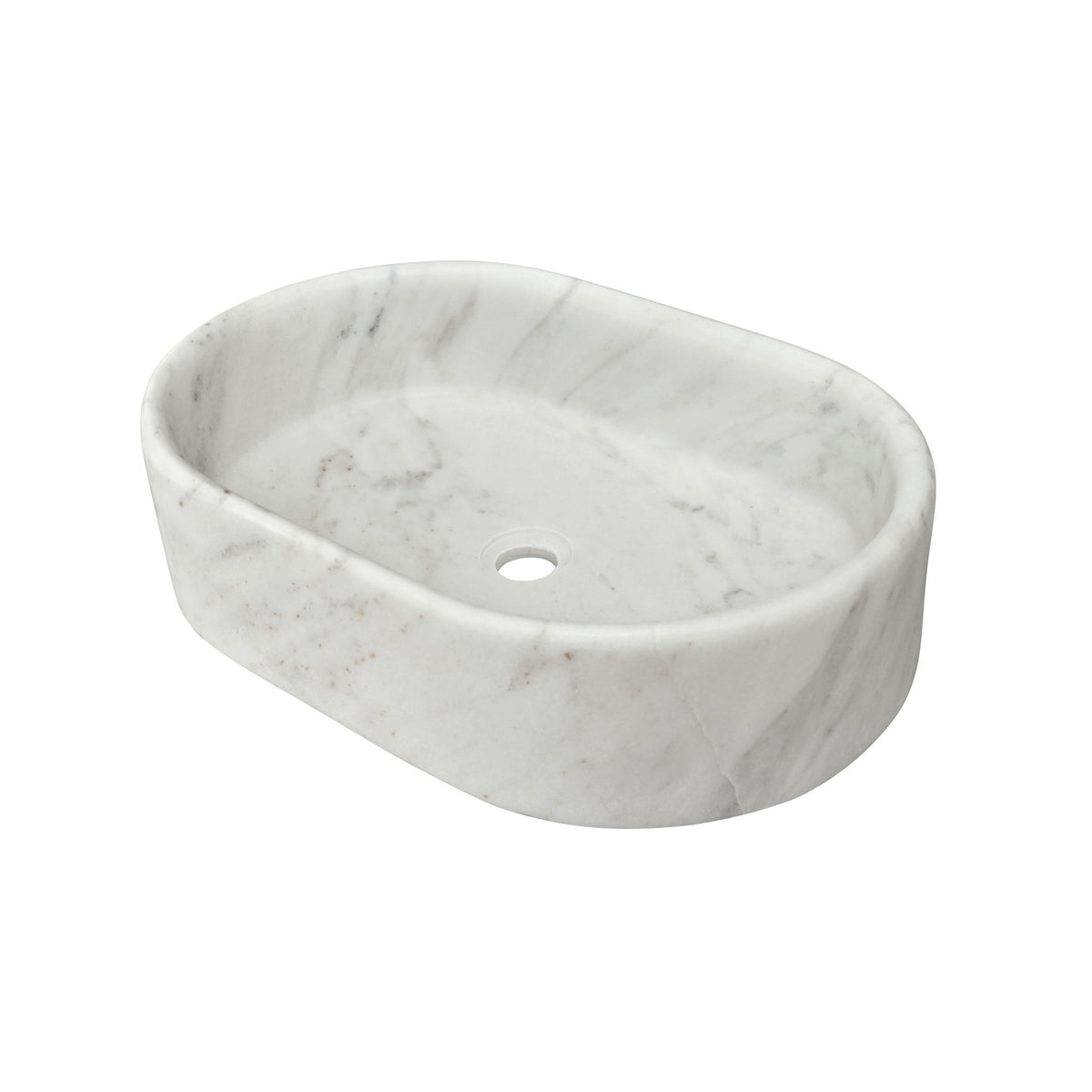 Bathroom Vessel Sink, Semi Polished Surface
