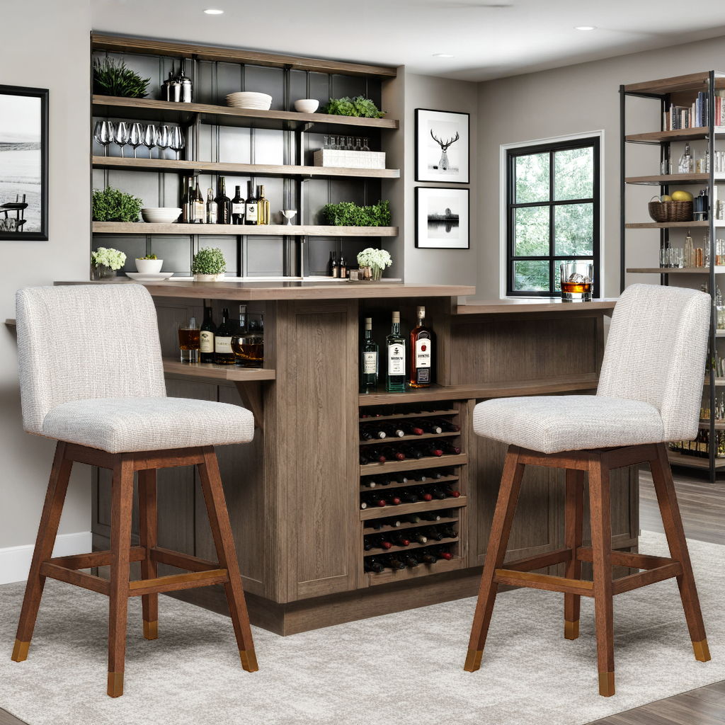 Isabella - Swivel Bar Stool