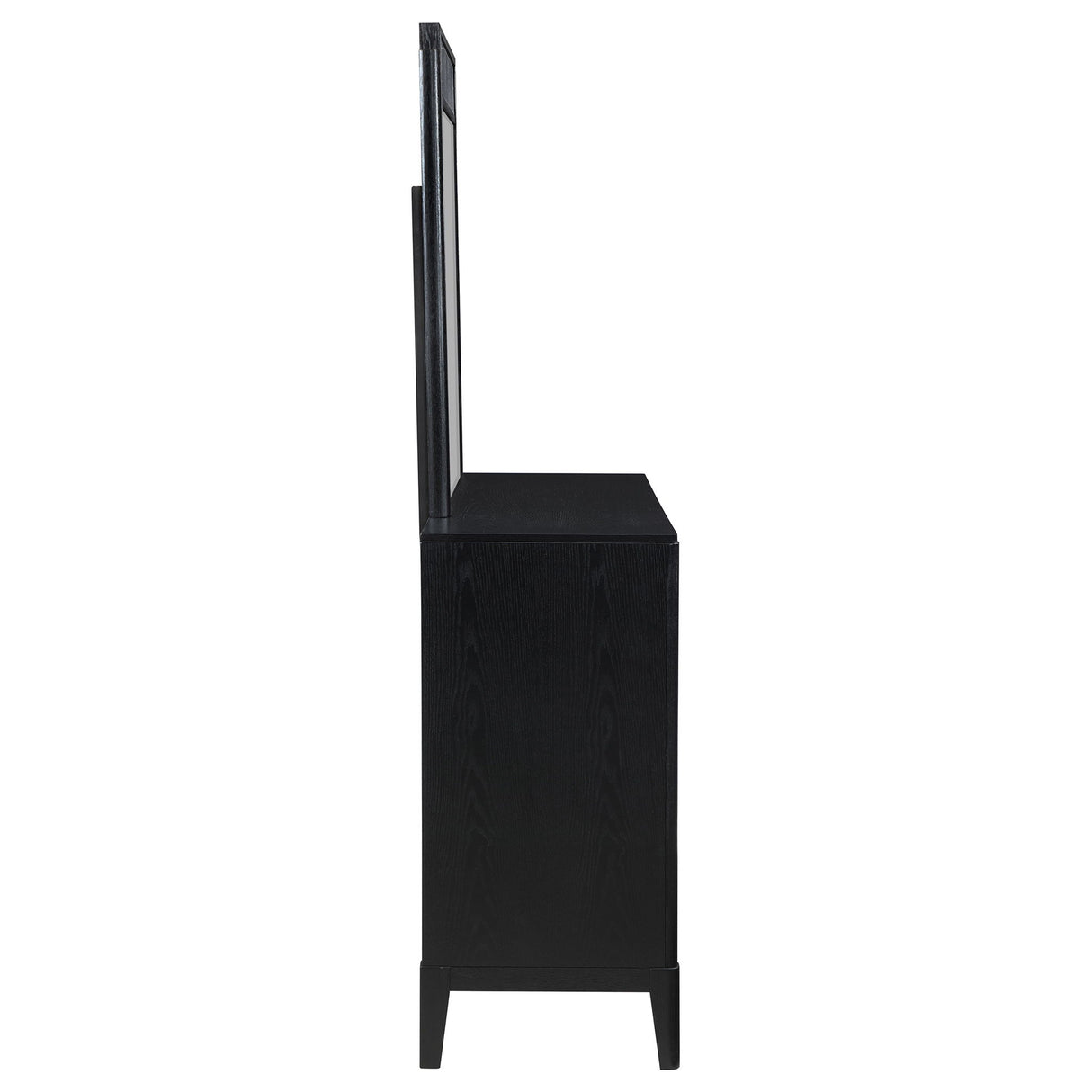 Ennis - 8 Drawer Dresser With Mirror - Black