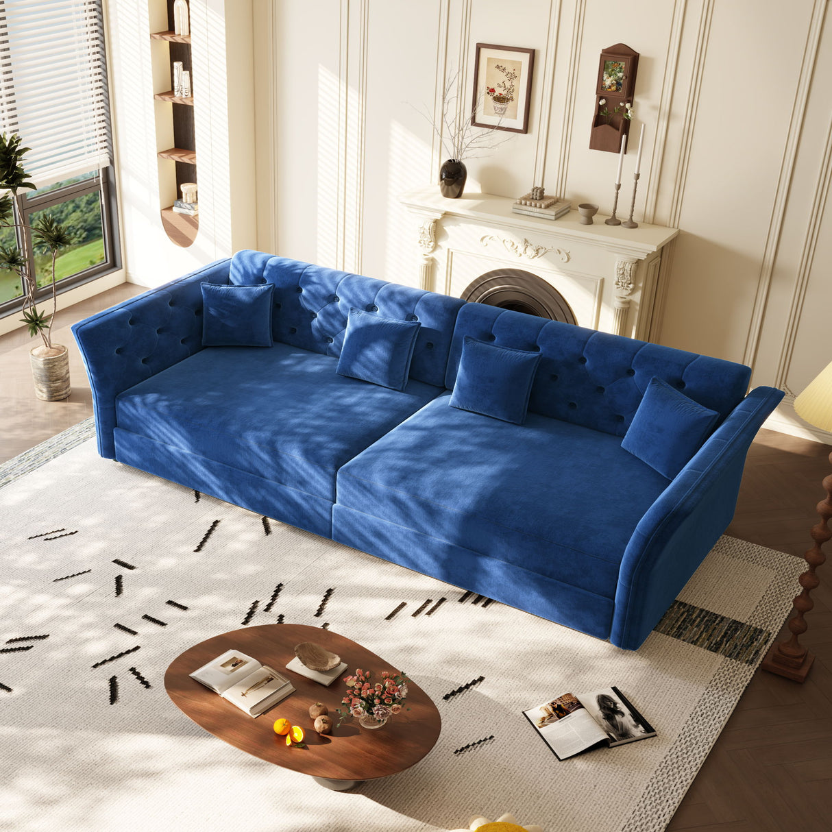 Oversize Pull Out Sofa Bed For Living Room