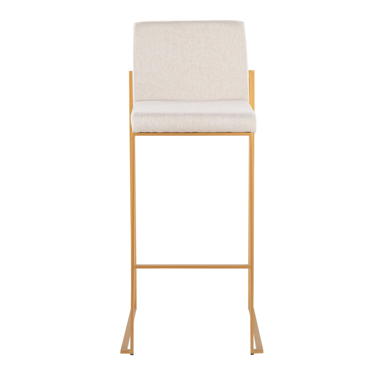 Fuji - Contemporary Design High Back Barstool