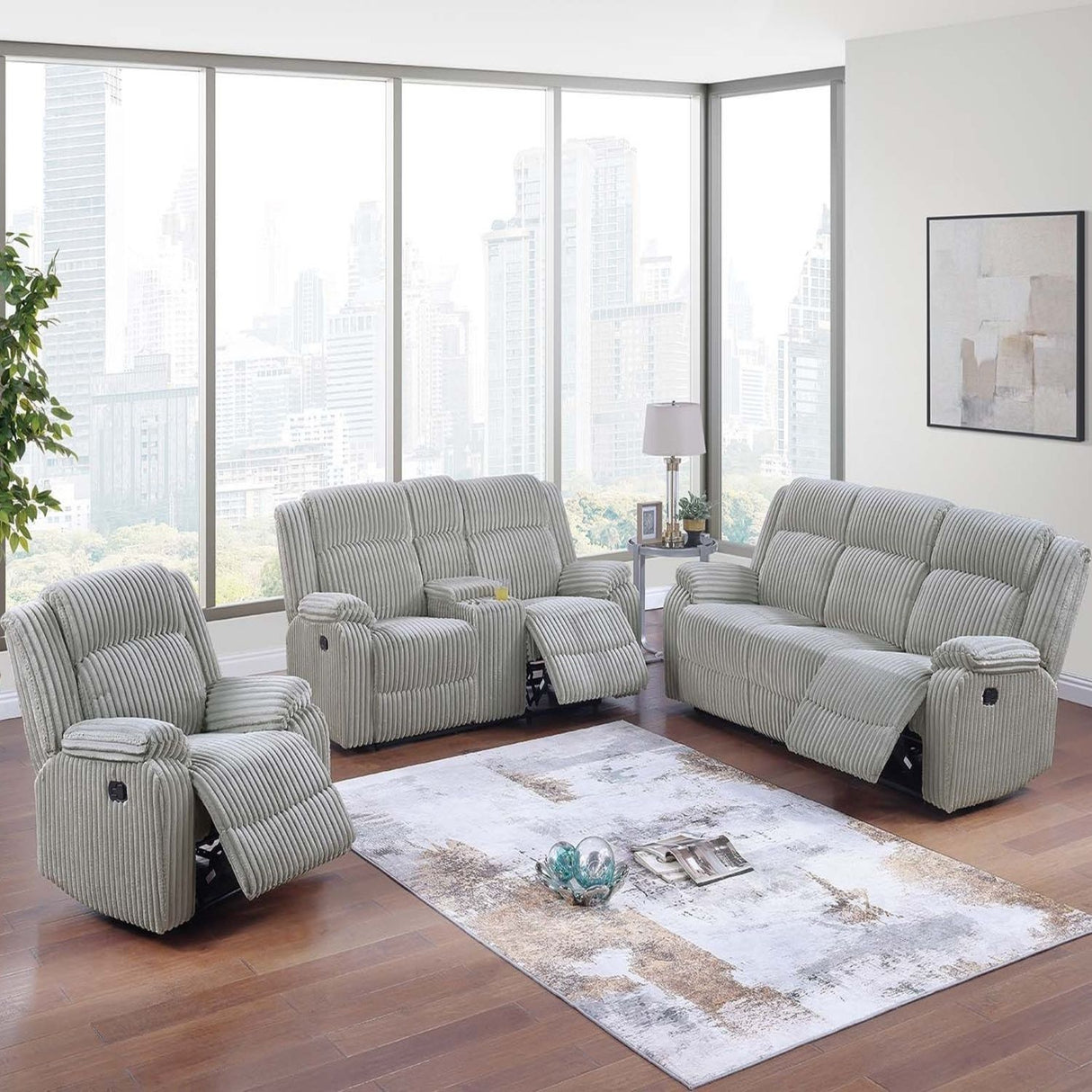 Modern Motion Sofa Set