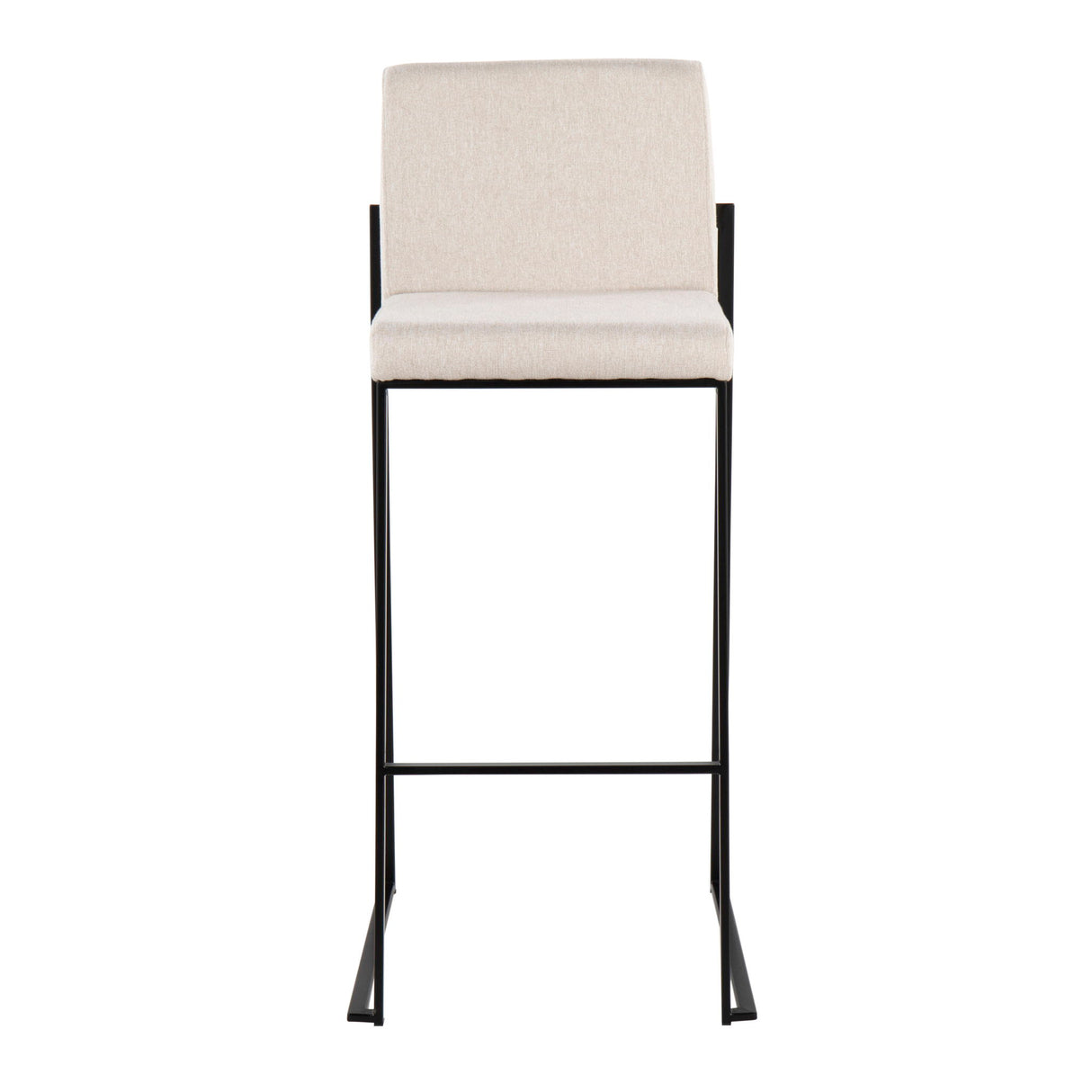 Fuji - Contemporary High Back Barstool Elegant Design