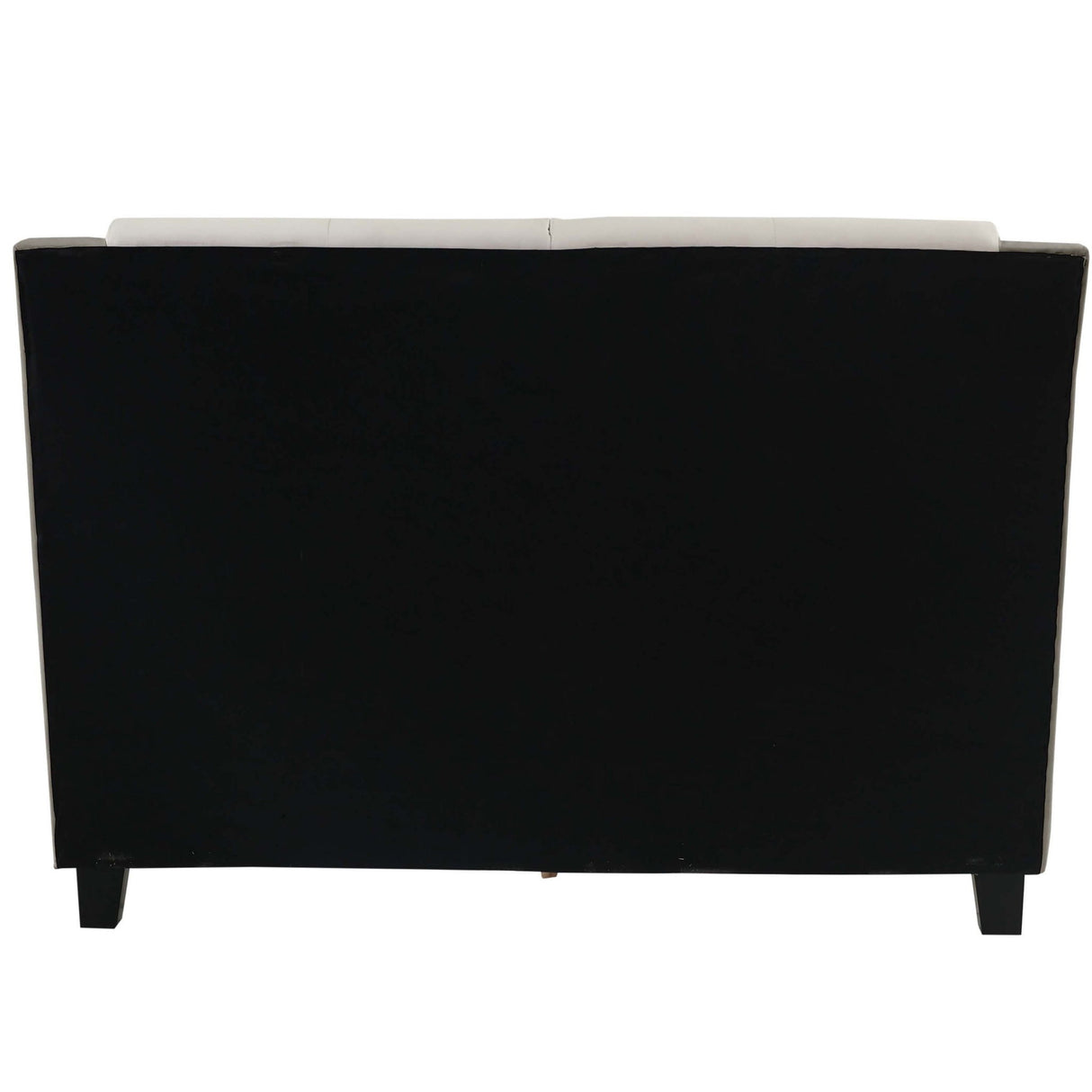 Bed Set With 2 Tone Upholstered Headboard