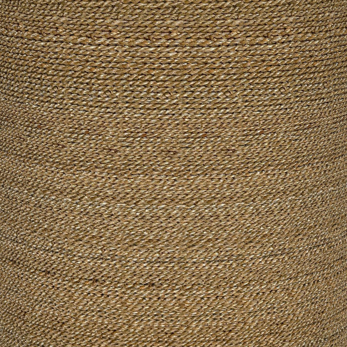 Halden Round Woven Seagrass Accent Side Table, Light Brown