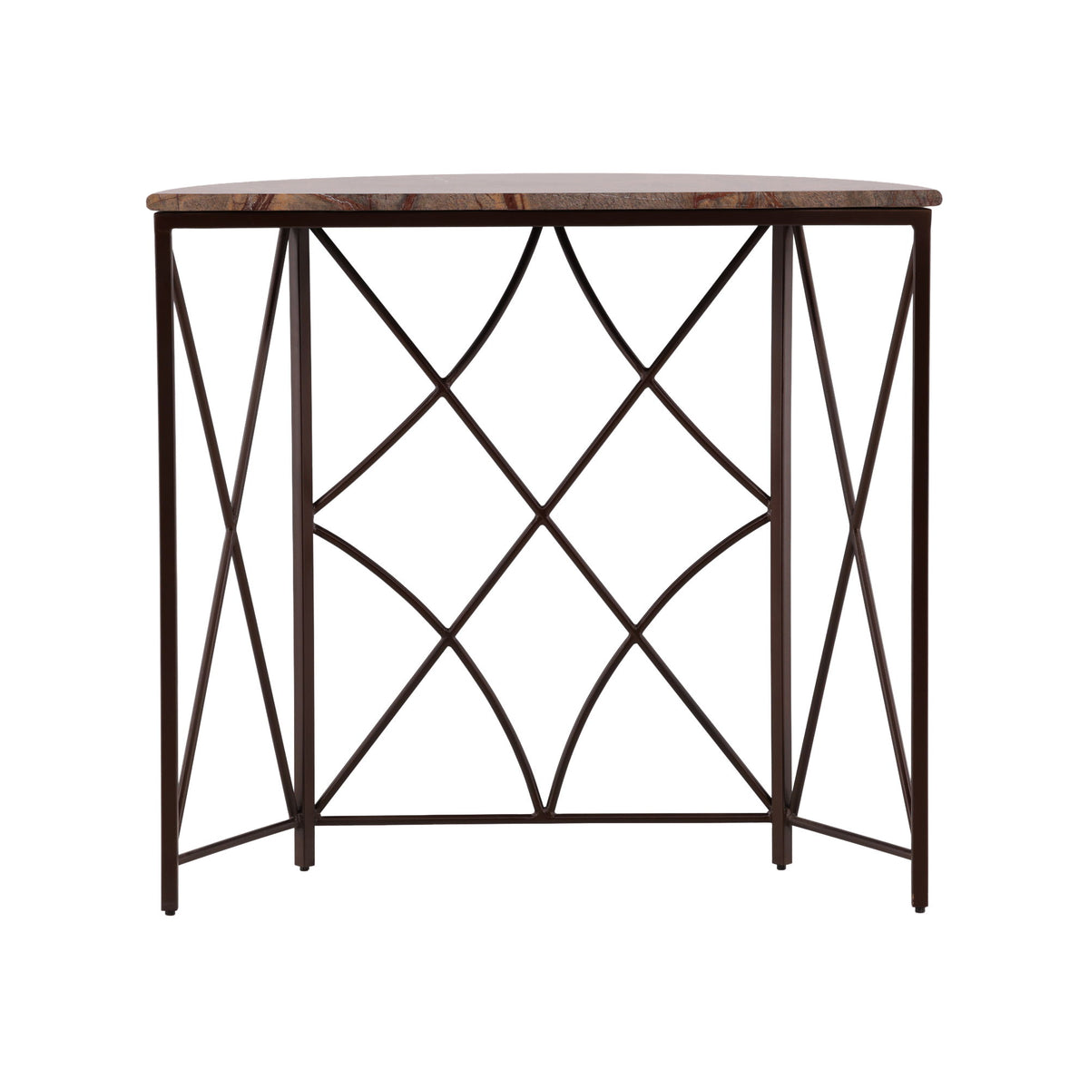 Madaline - Console - Dark Brown