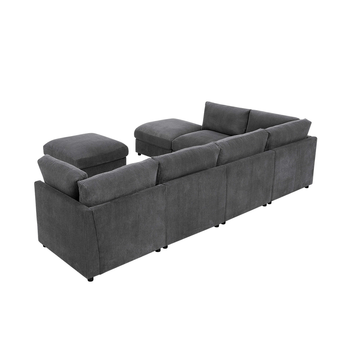 Modern Reversible Modular Sectional