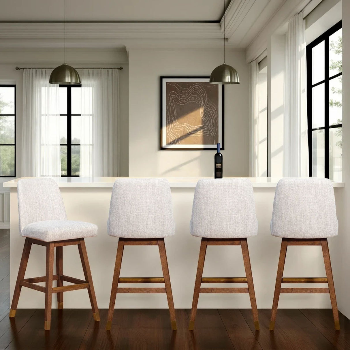 Amelia - Swivel Bar Stool
