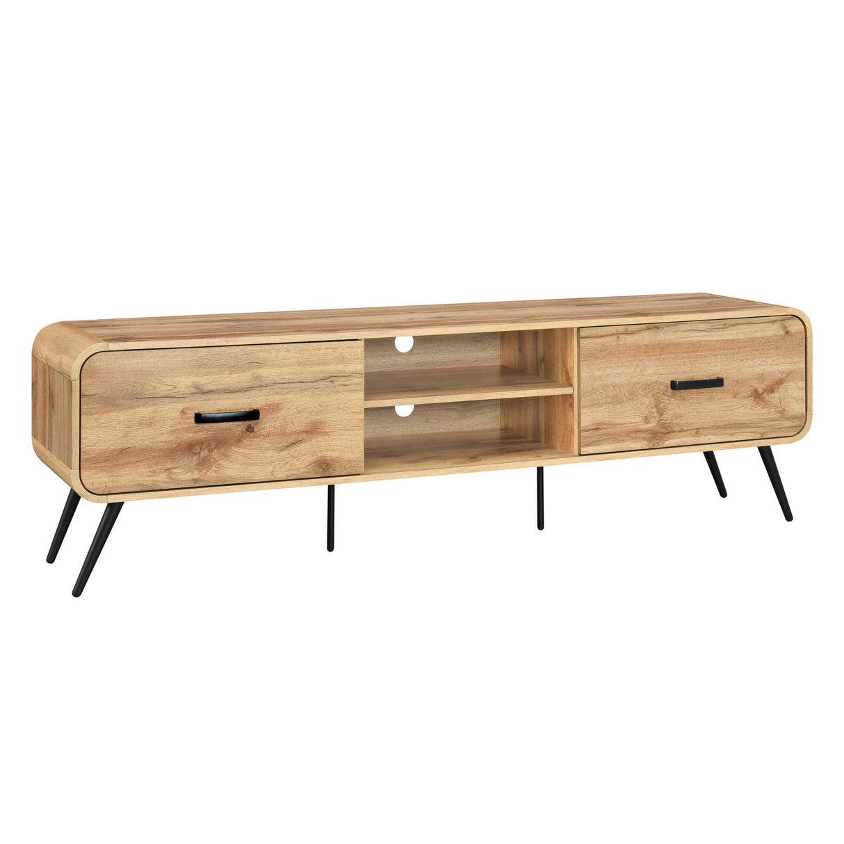 Rowan 71" Mid-Century Modern TV Console