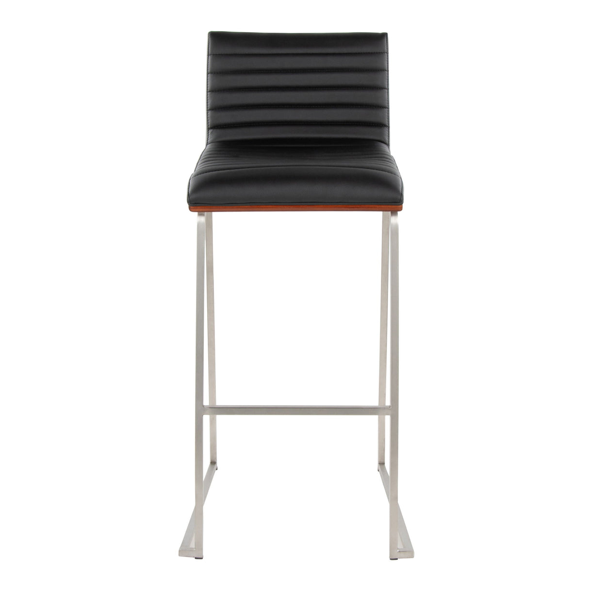 Mason Mara - Contemporary Fixed Height Barstool (Set of 2)