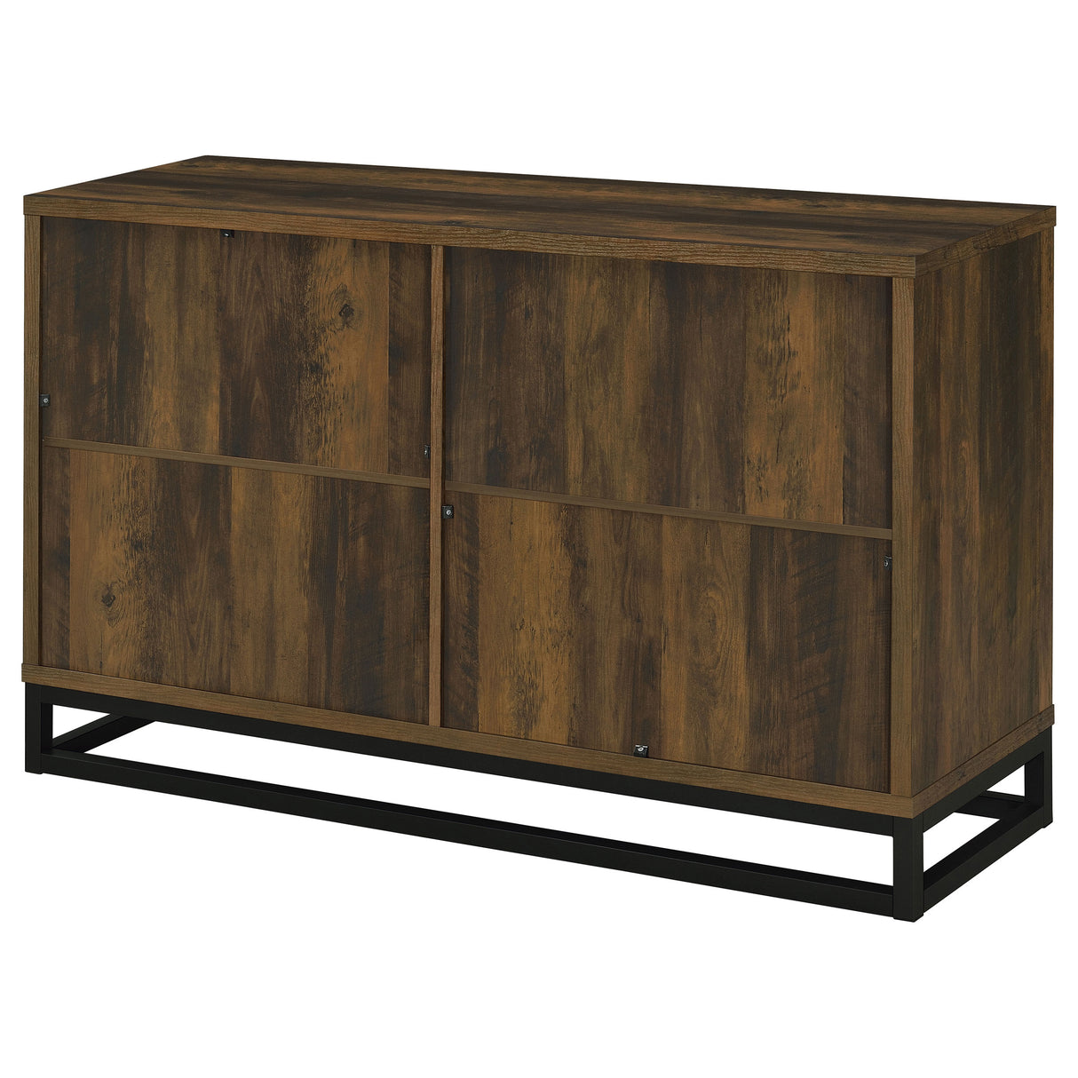 Ryatt 4-Door Accent Cabinet in Dark Pine Laminate
