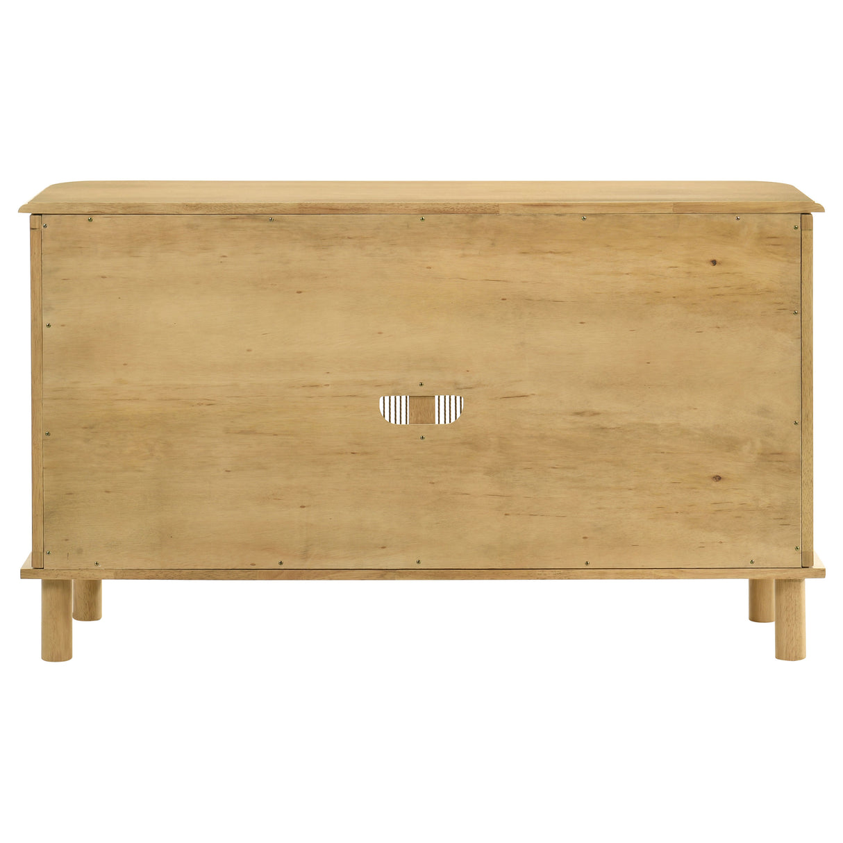 Ervine 3-Door Rope Panel Sideboard Cabinet in Natural