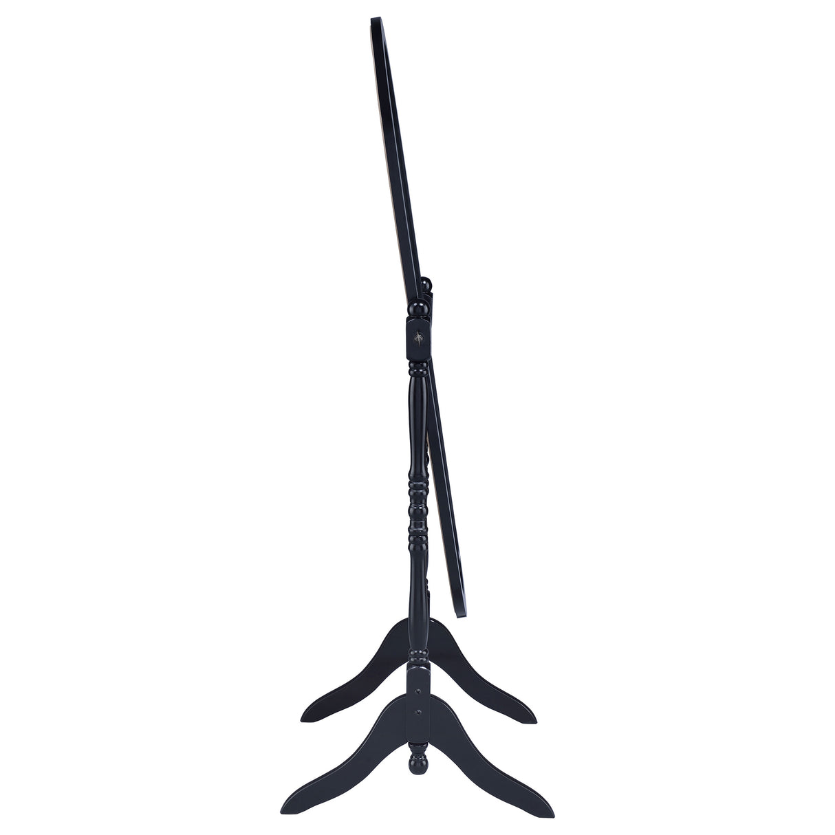 Foyet Adjustable Full Length Cheval Mirror in Black