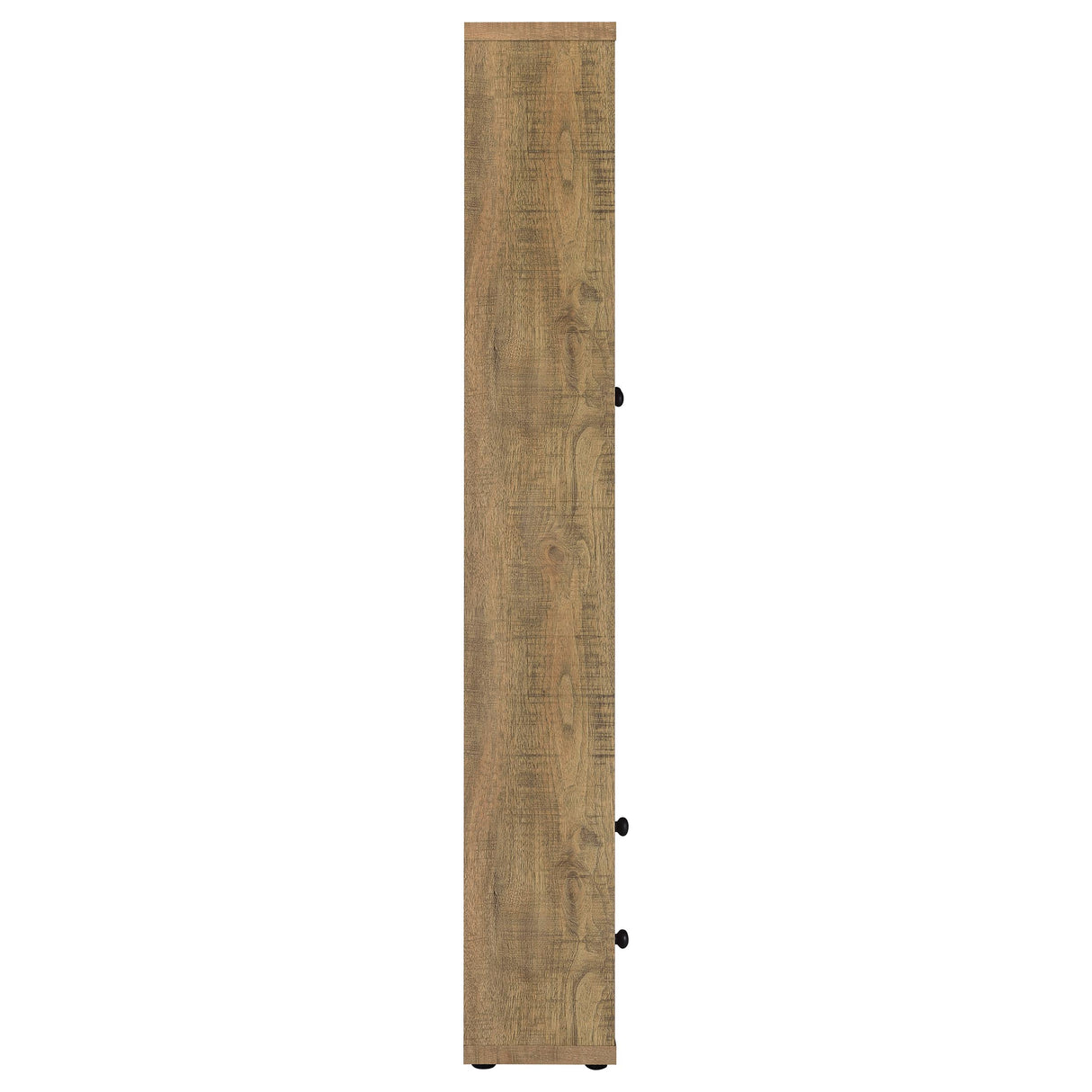 Hawthorne Tall Glass Door Cabinet with Drawers, Mango