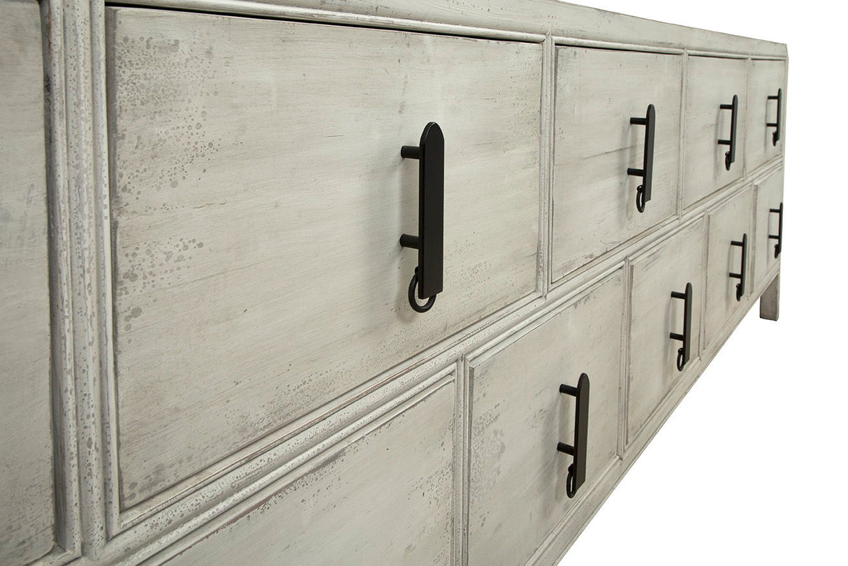 Bismark - Drawer Bank - Pearl Silver