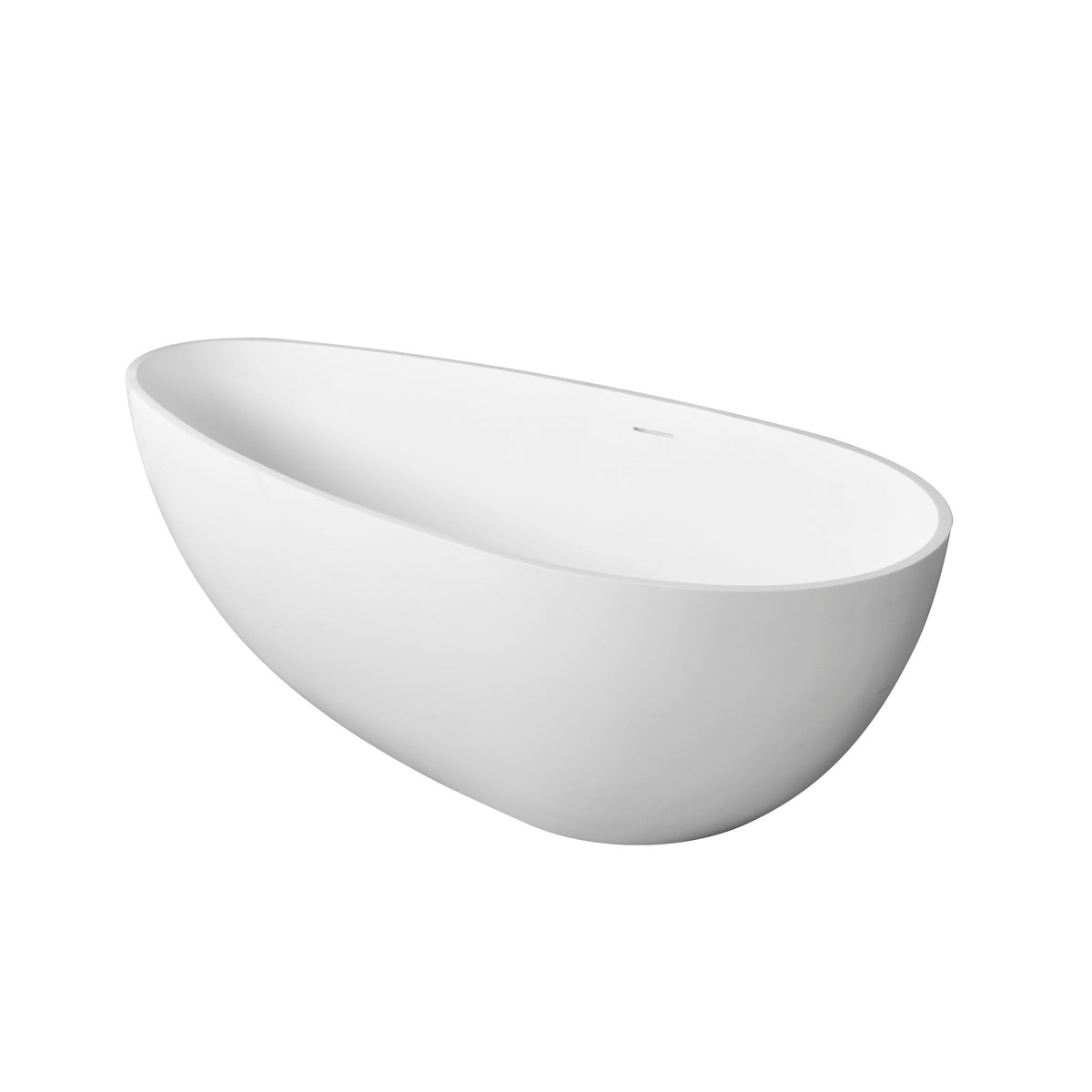 Solid Surface Freestanding Soaking Bathtub For Bathroom