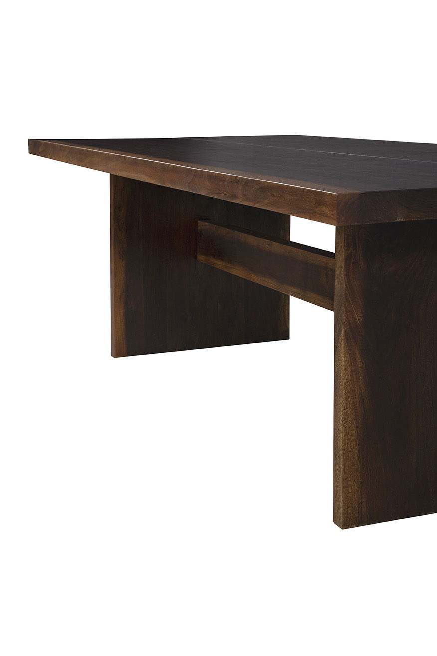 Shelby - Dining Table - Dark Brown