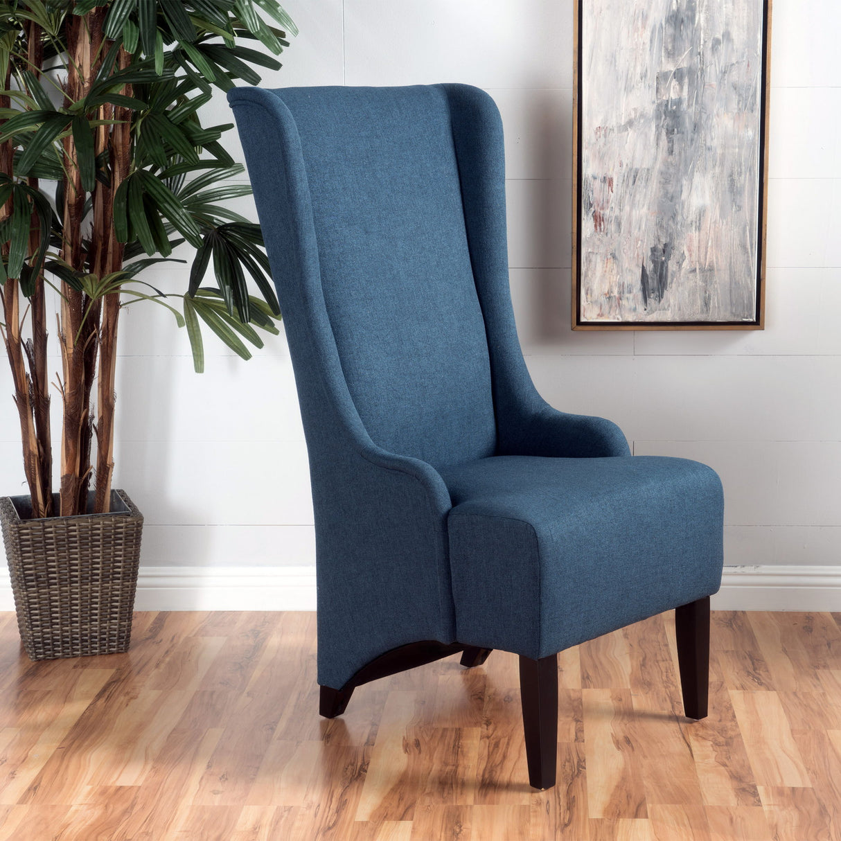 Alight - Upholstered Dining Chair With High Back And Birch Wood Legs (Set of 2)