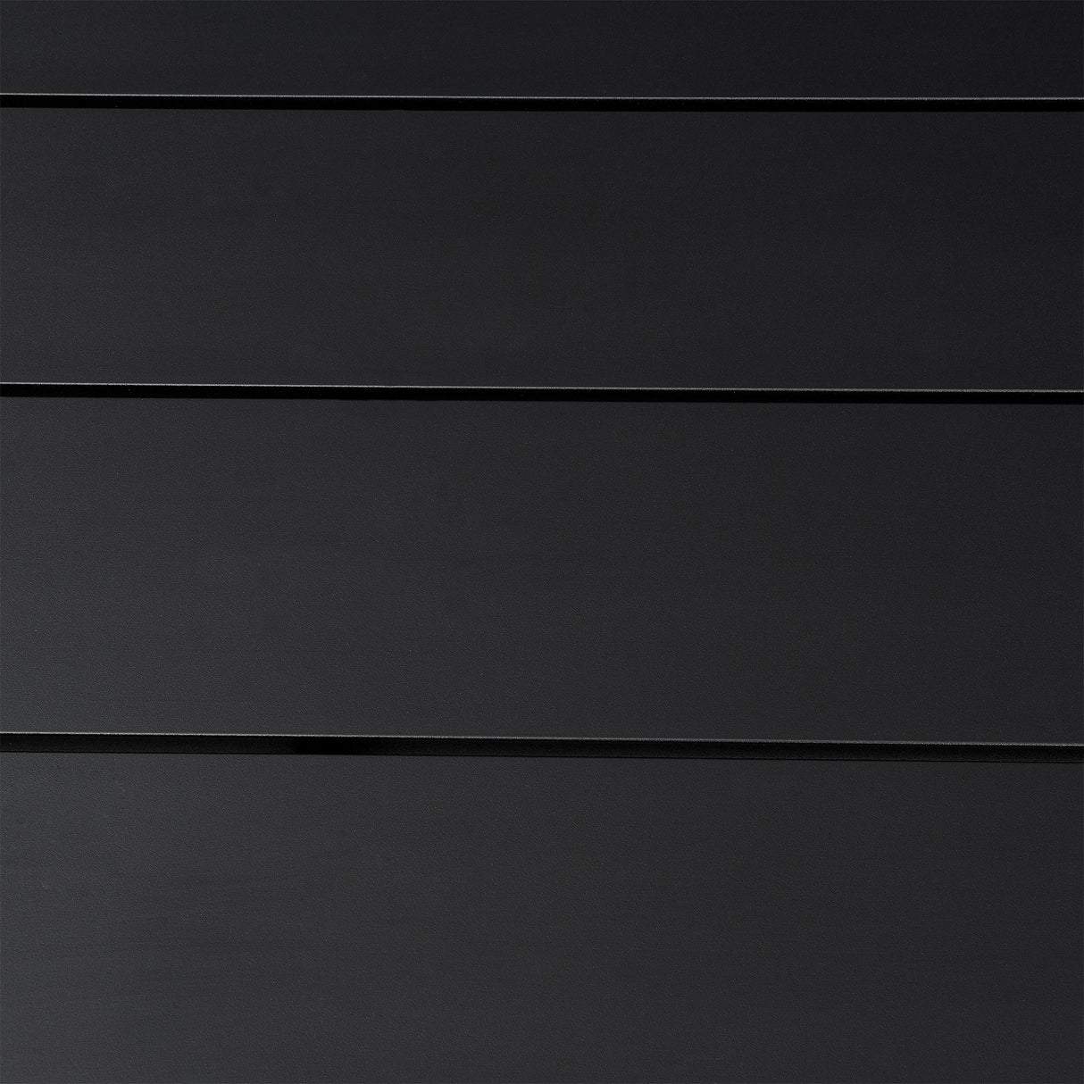 Felicia - Outdoor Patio Dining Table In Aluminum - Black