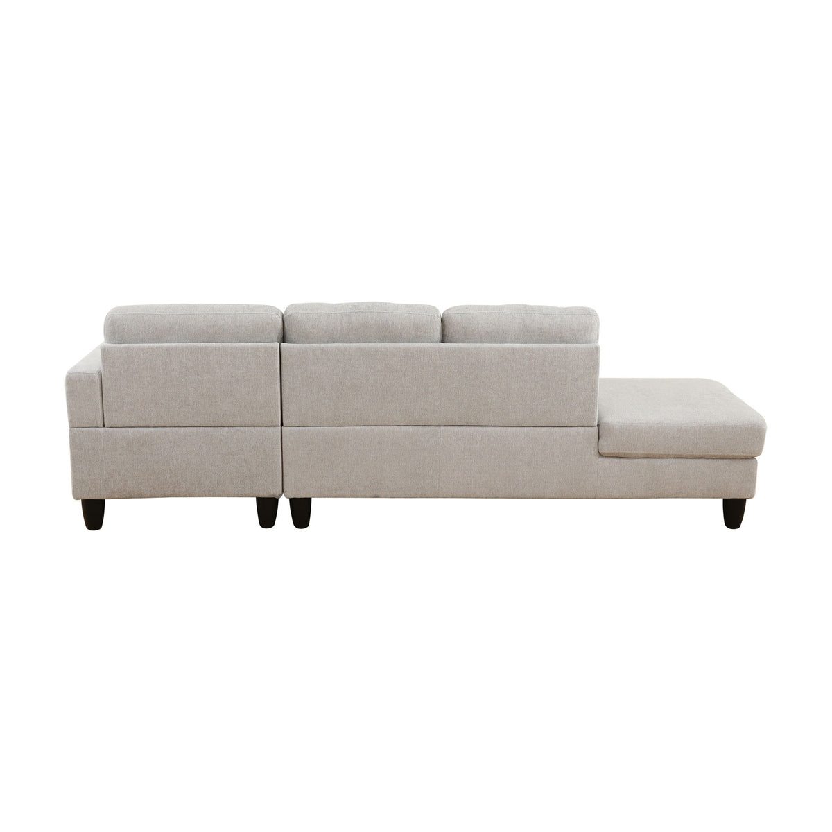 L - Shaped Sectional Sofa With Chaise & Ottoman