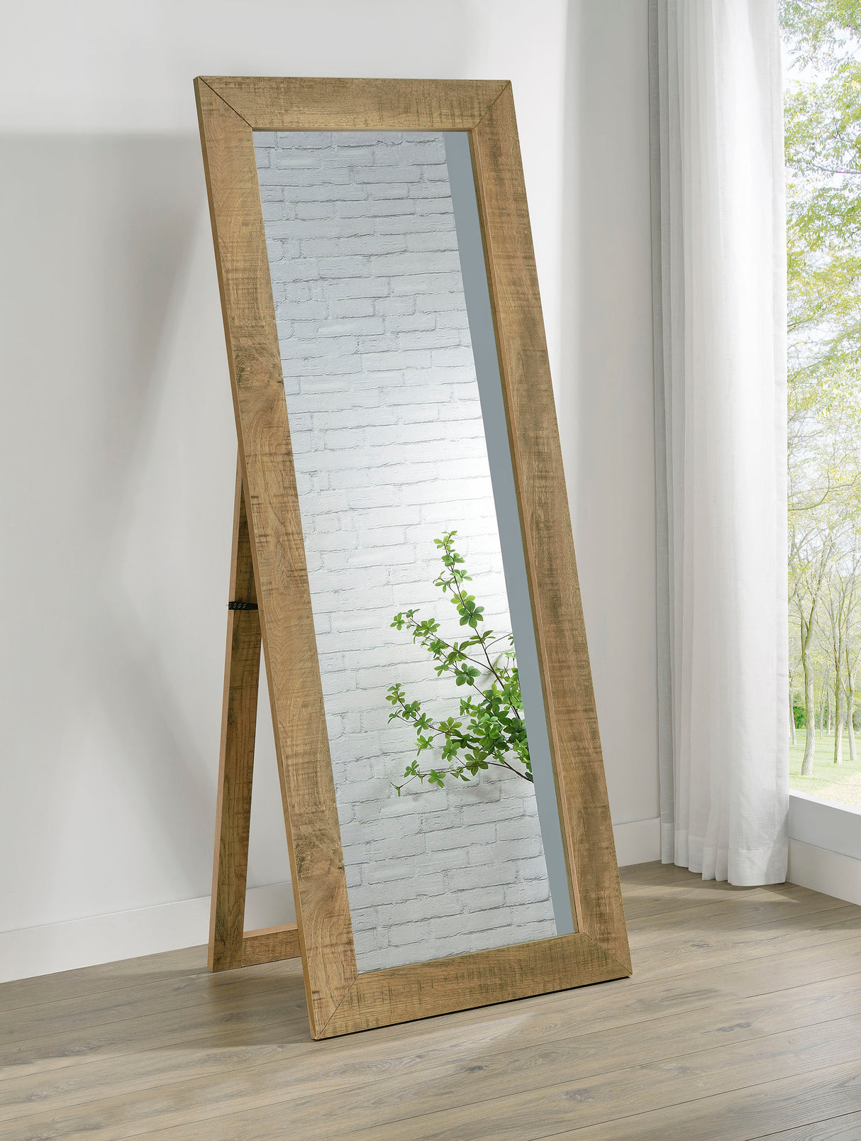 Cadence Full-Length Standing Mirror in Mango