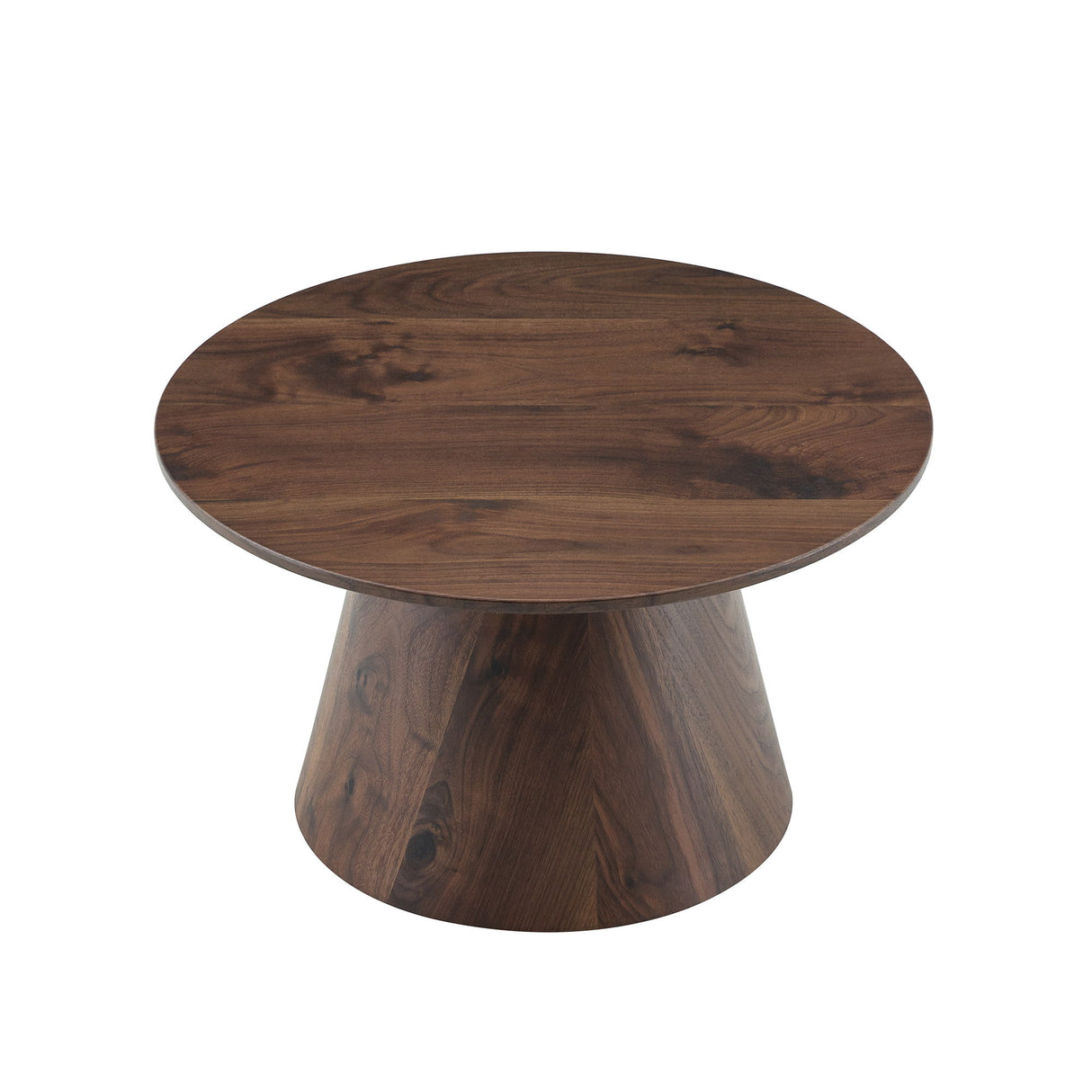 Circular Coffee Table With Adjustable Feet