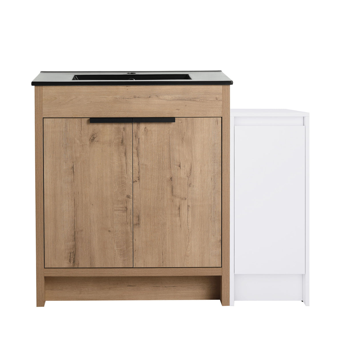Freestanding Bathroom Vanity & Sink And Storage Cabinets, Soft Closing Doors