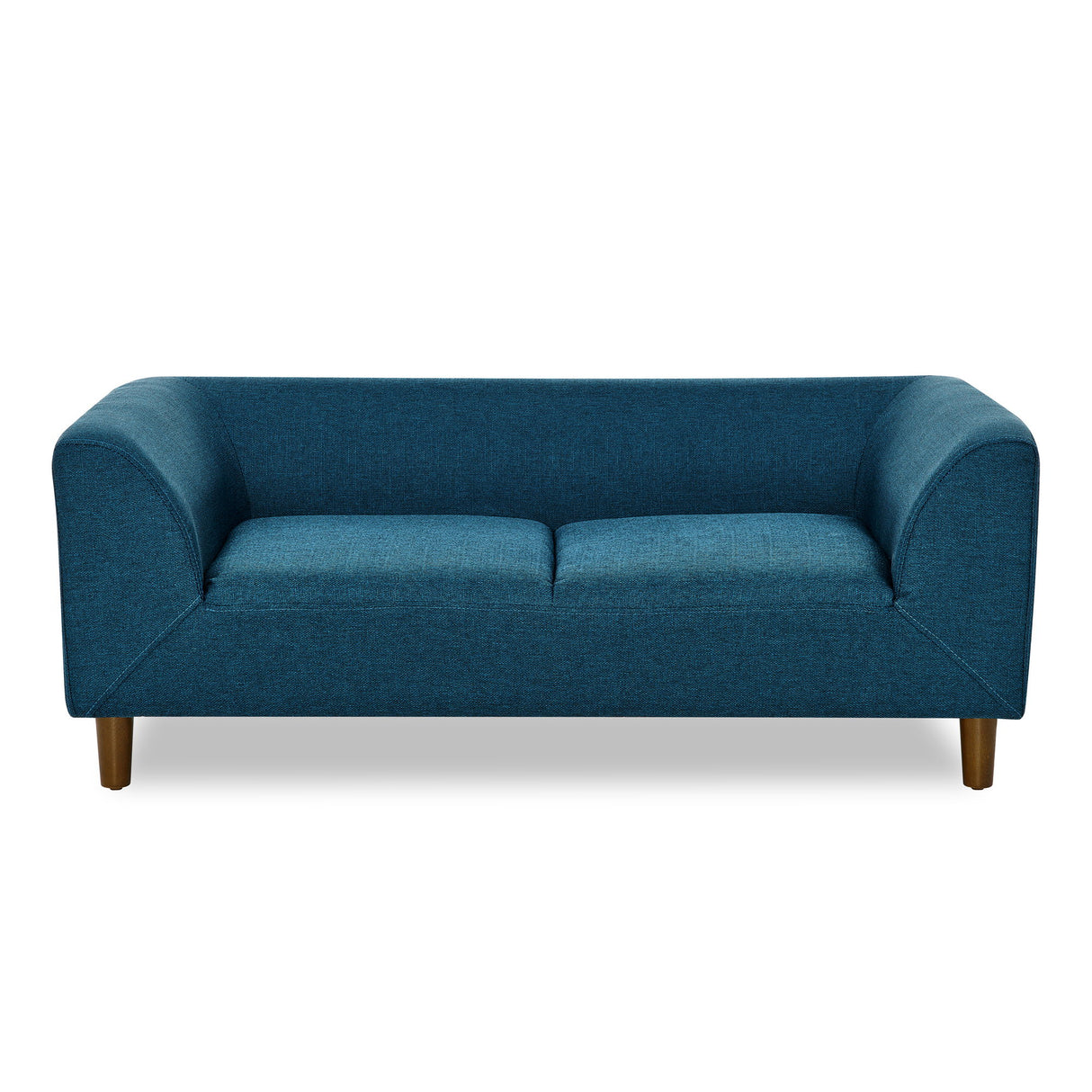 Modern Rectangular Pet Sofa With Backrest And Armrests For Small And Medium Dogs, Soft Cushion
