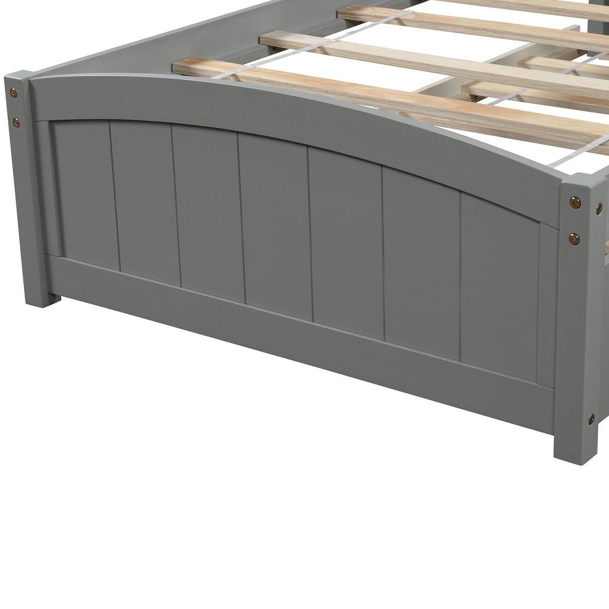 Platform Bed & Headboard, Footboard And Slat Support
