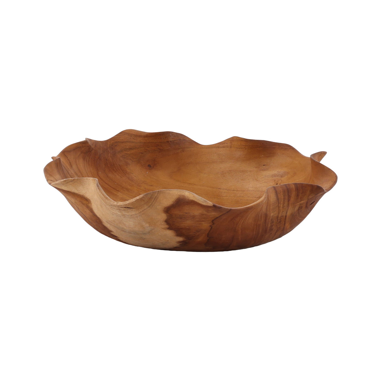 Bailey - Leaf Platter - Light Brown