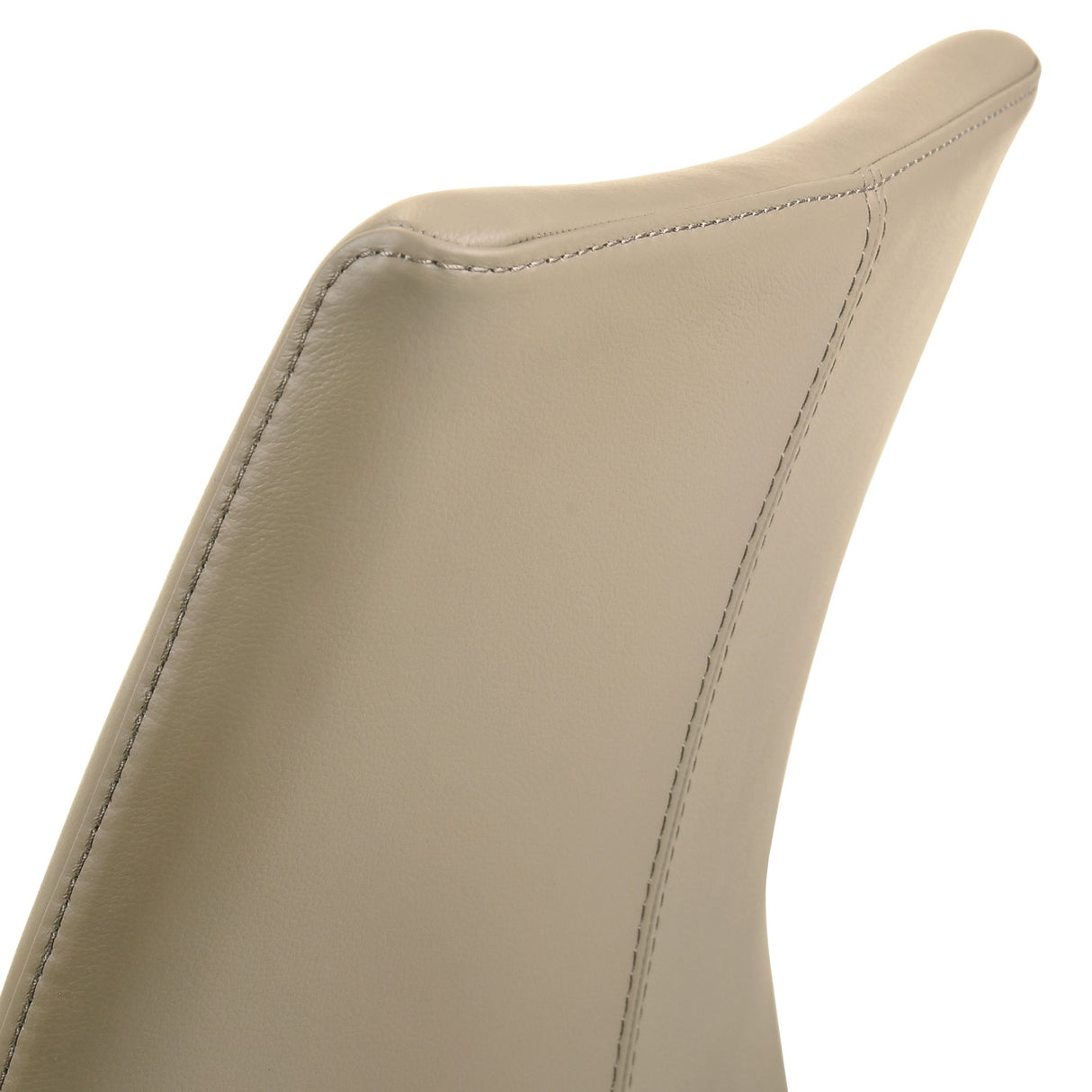 Elyza - Full Back Top Grain Leather Upholstered Wood Dining Chairs (Set of 2)