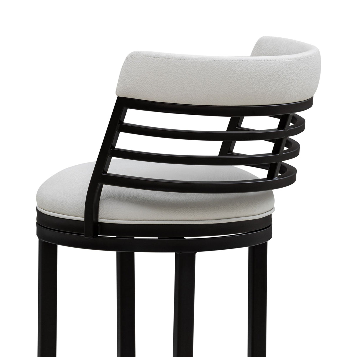 Telia - Upholstered Swivel Counter Height Barstool