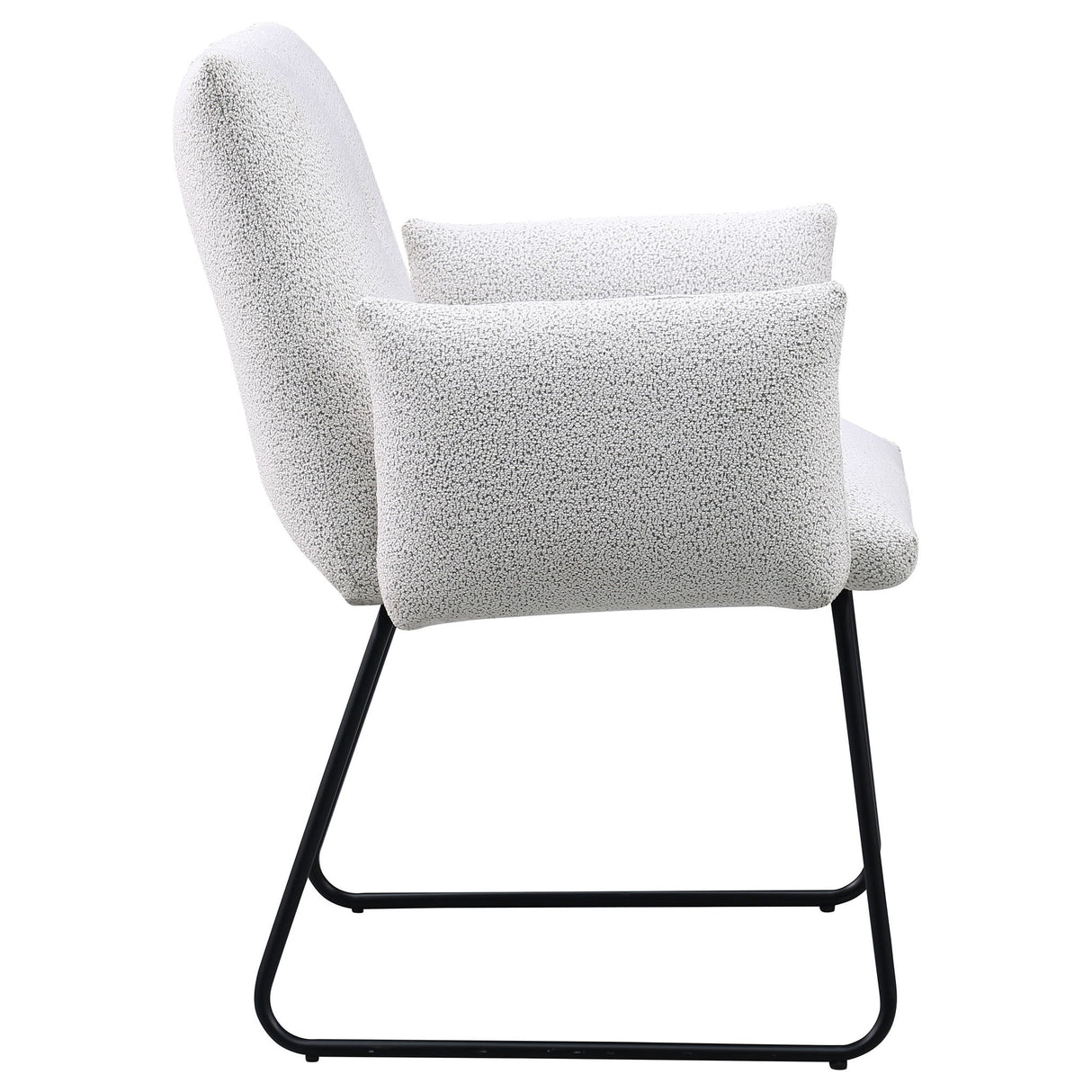 Donica - Upholstered Dining Arm Chair (Set of 2) - Light Gray