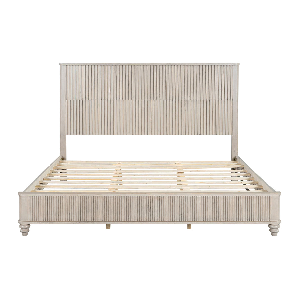 Platform Bed Frame & Tall Headboard
