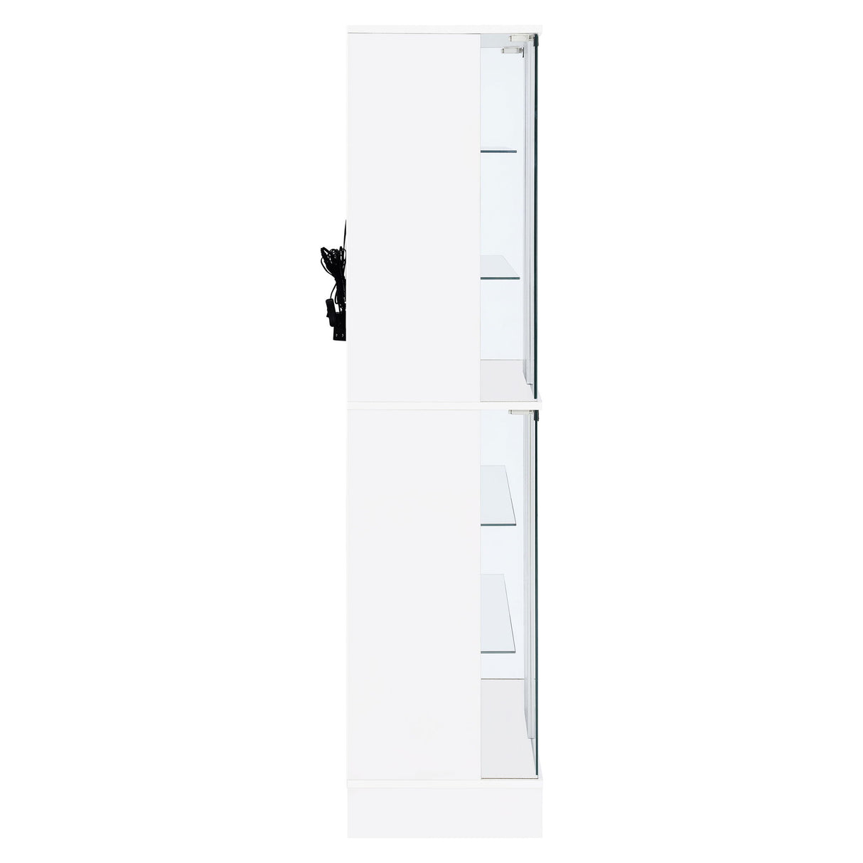 Gilbert - 4 Door LED Curio Display Cabinet