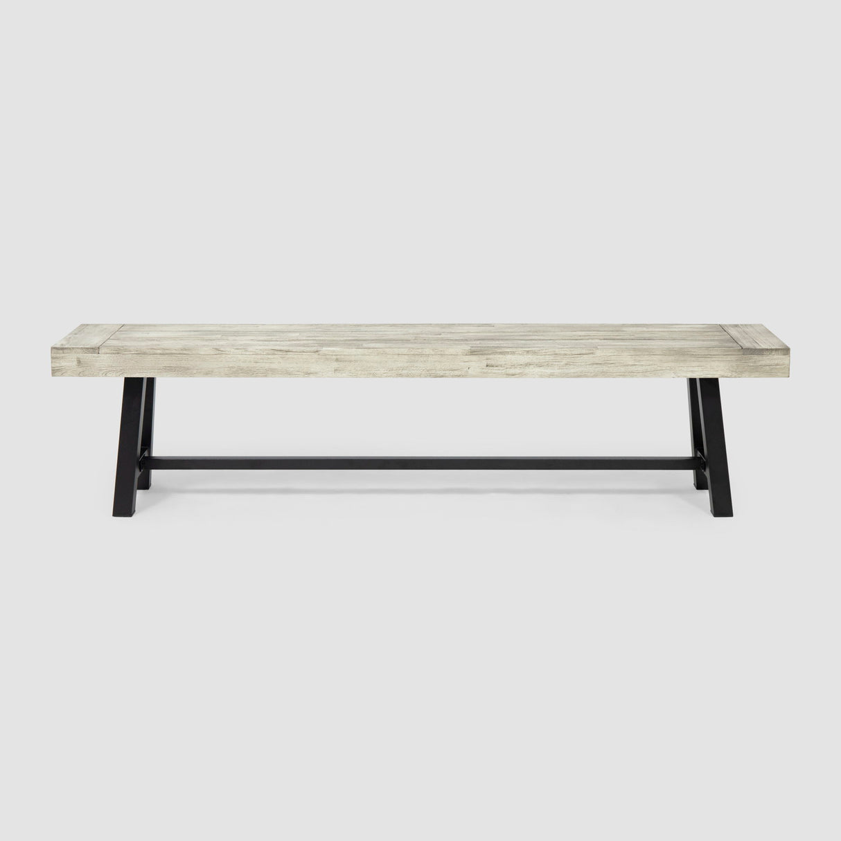 Carlisle - Outdoor Dining Bench - Gray
