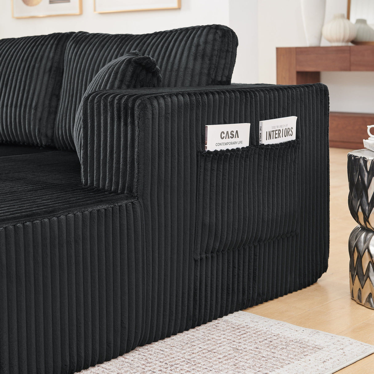 U - Shaped Modular Sectional Sofa For Living Room