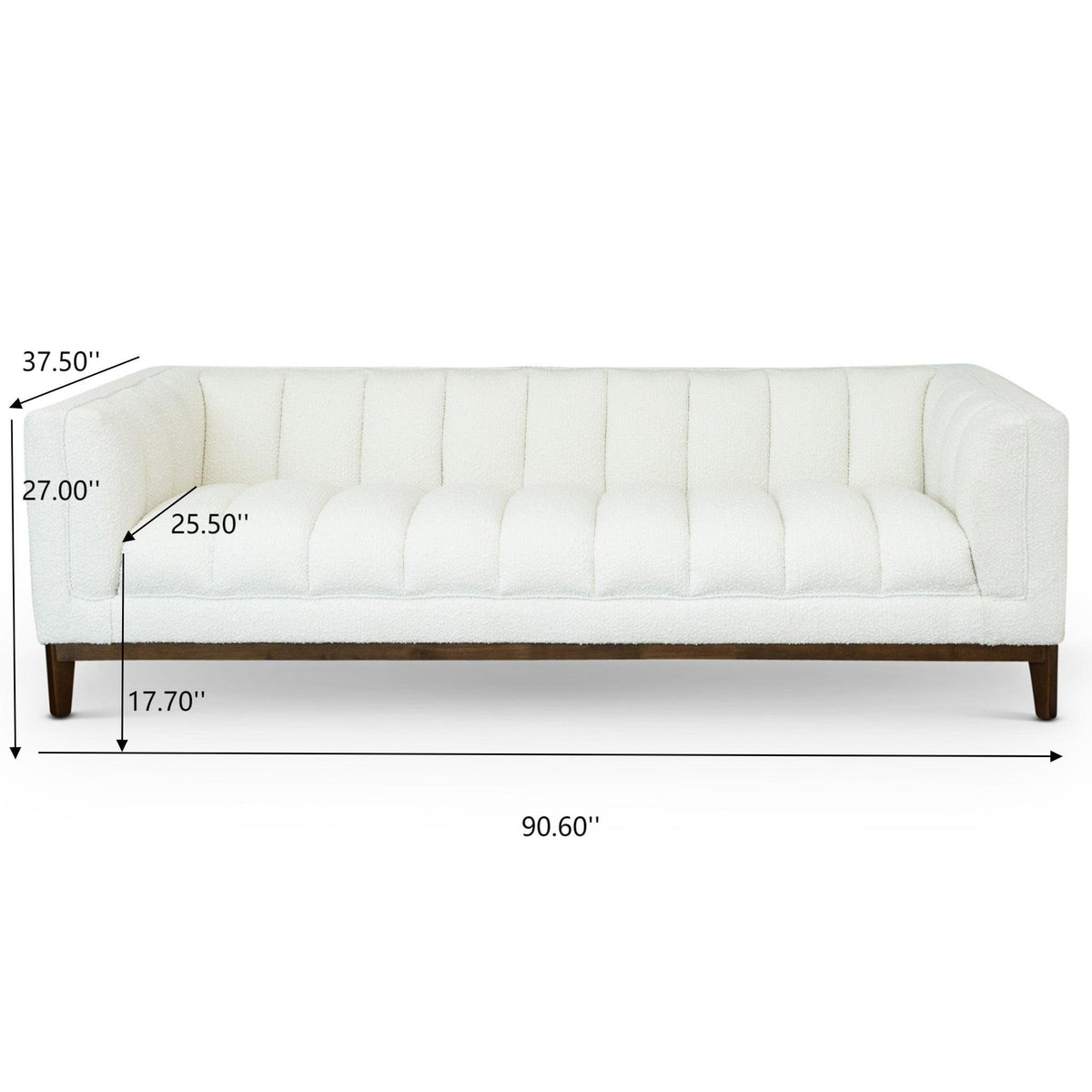 Melissa - Mid Century Modern Sofa