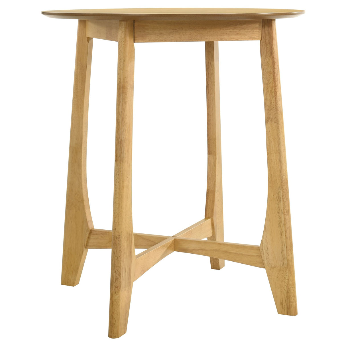 Vera - 31.5" Wood Top Pub Table - Natural