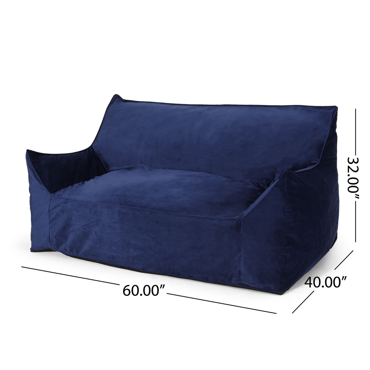 Fila - een Oversized Seater Bean Bag Chair With Armrests