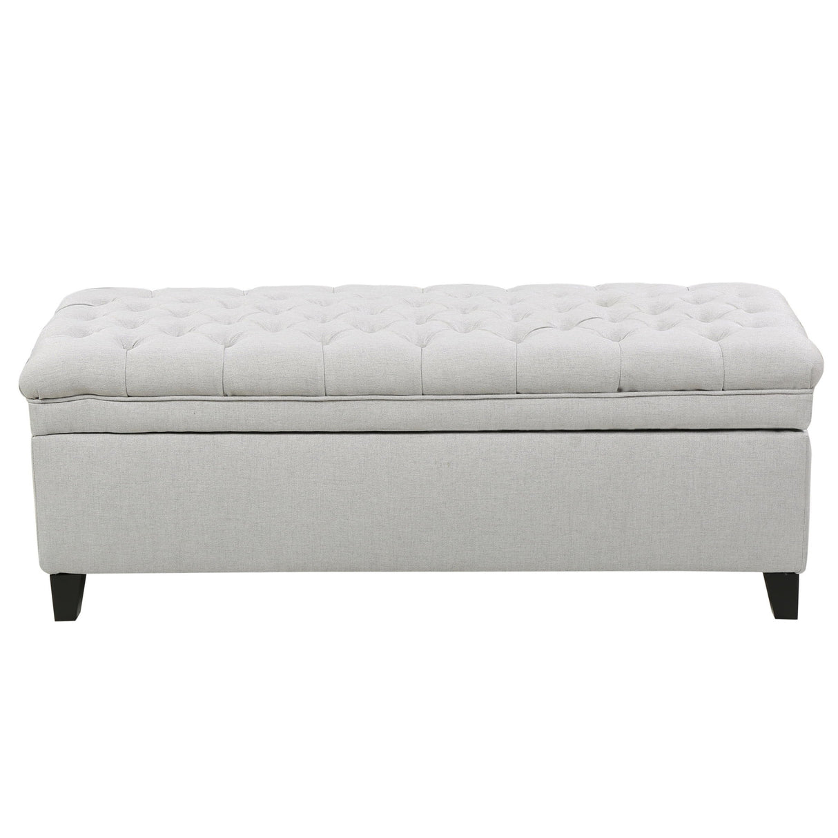 Juliana - Storage Ottoman With Birch Legs