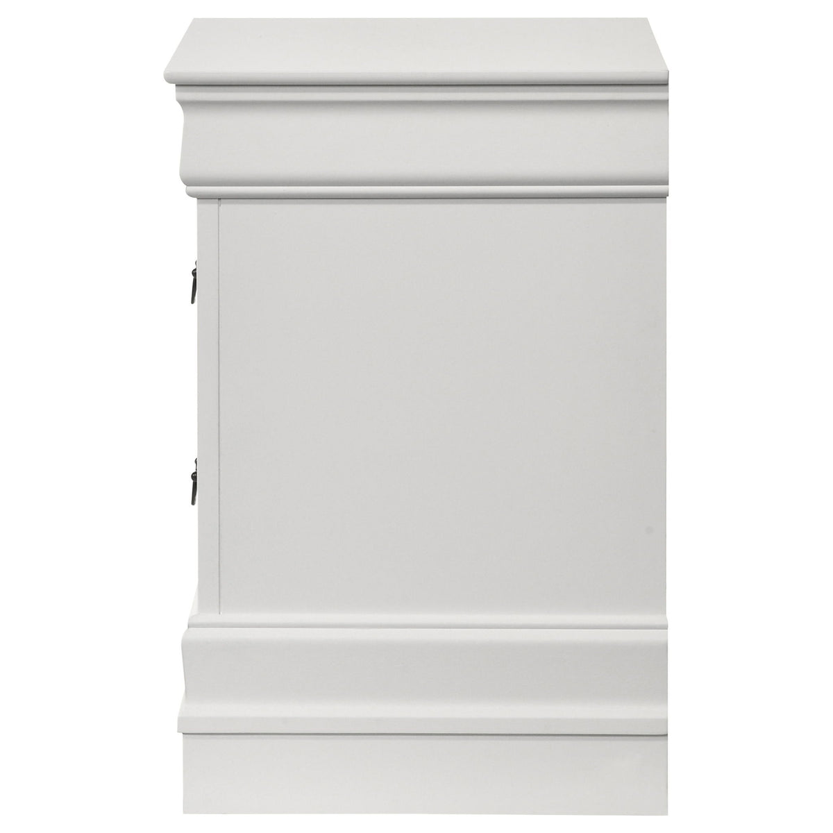 2 Drawer Nightstand - White